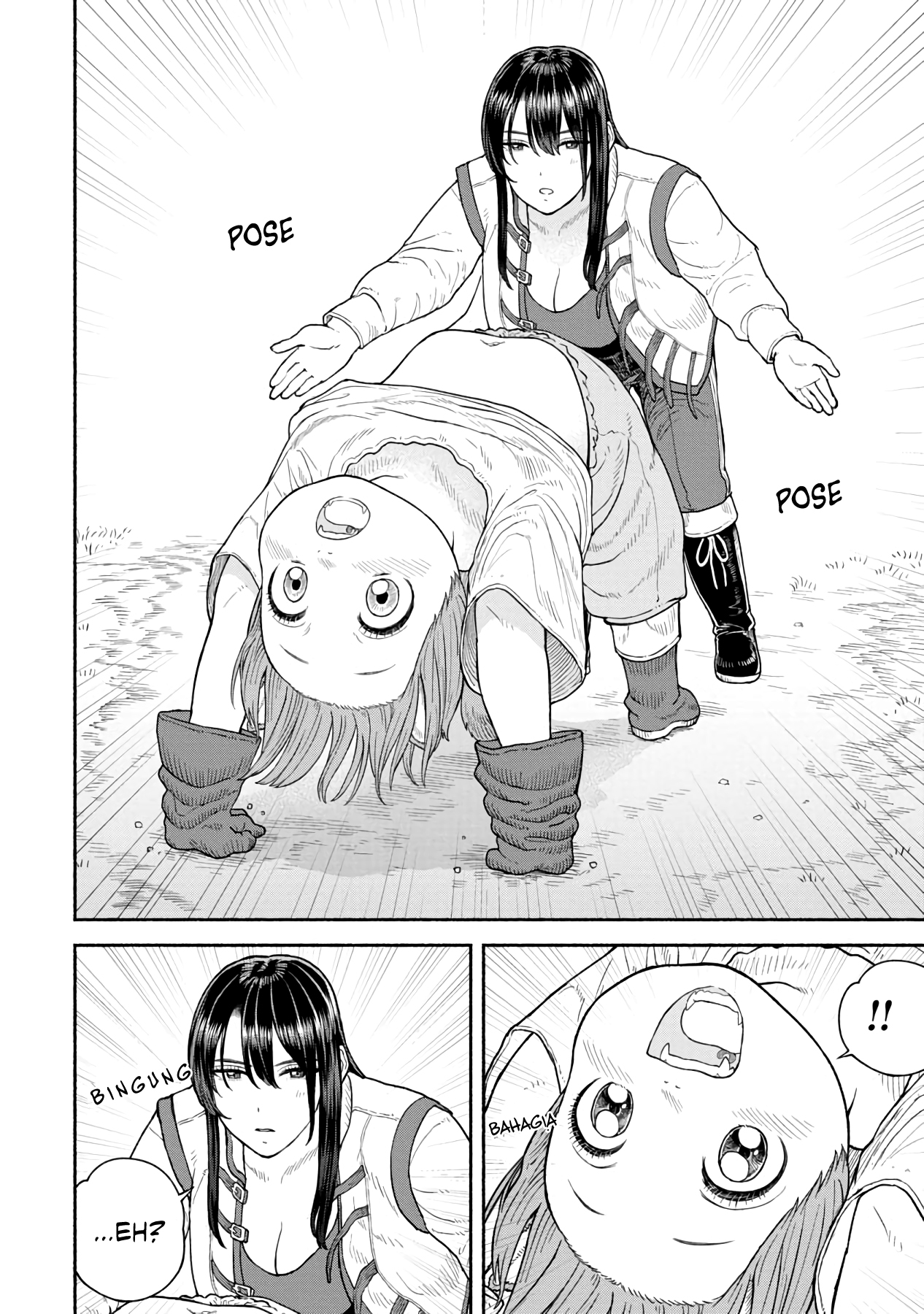 Onna Kishi to Kemomimi no Ko Chapter 3 - halaman 7