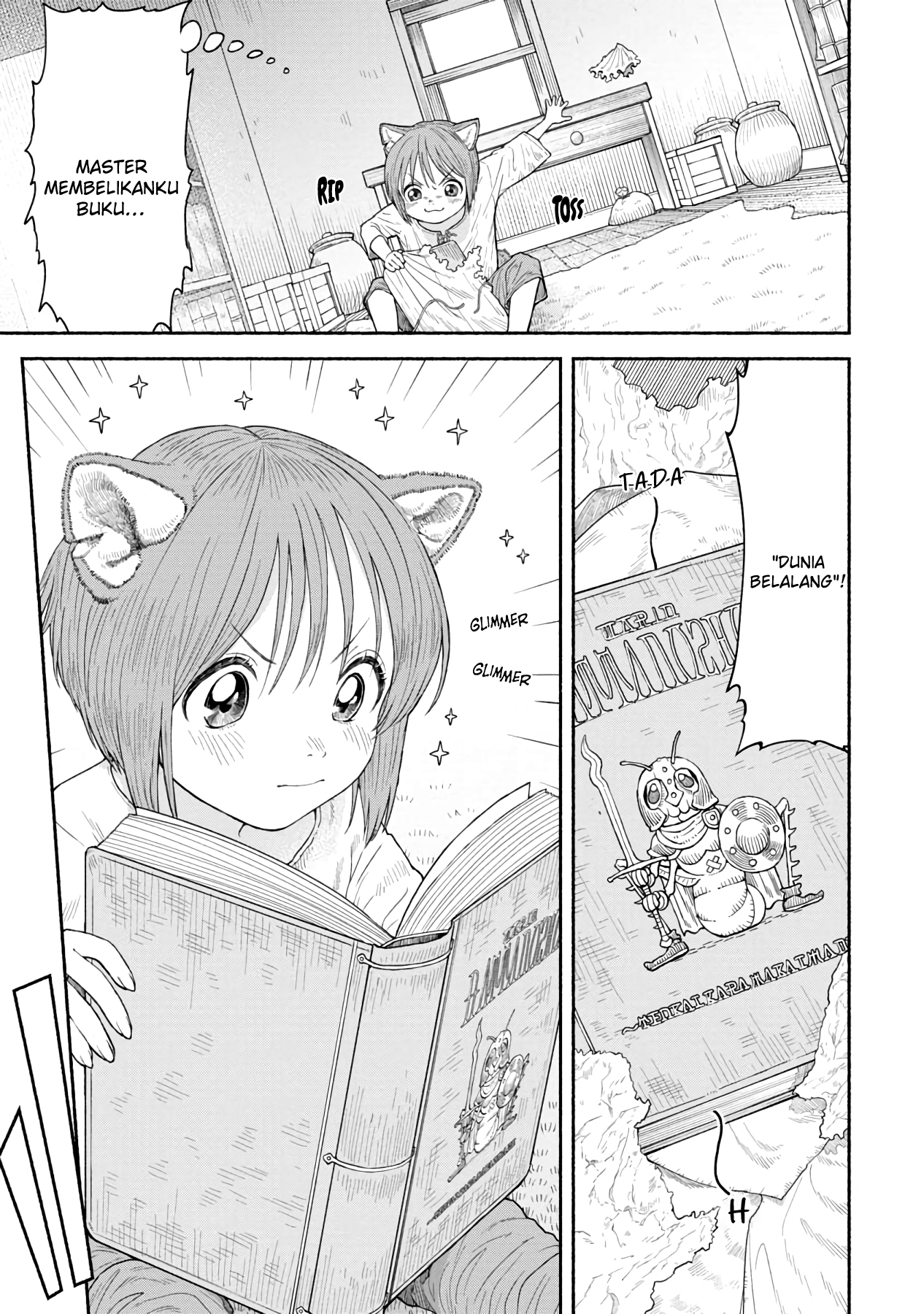 Onna Kishi to Kemomimi no Ko Chapter 4 - halaman 1