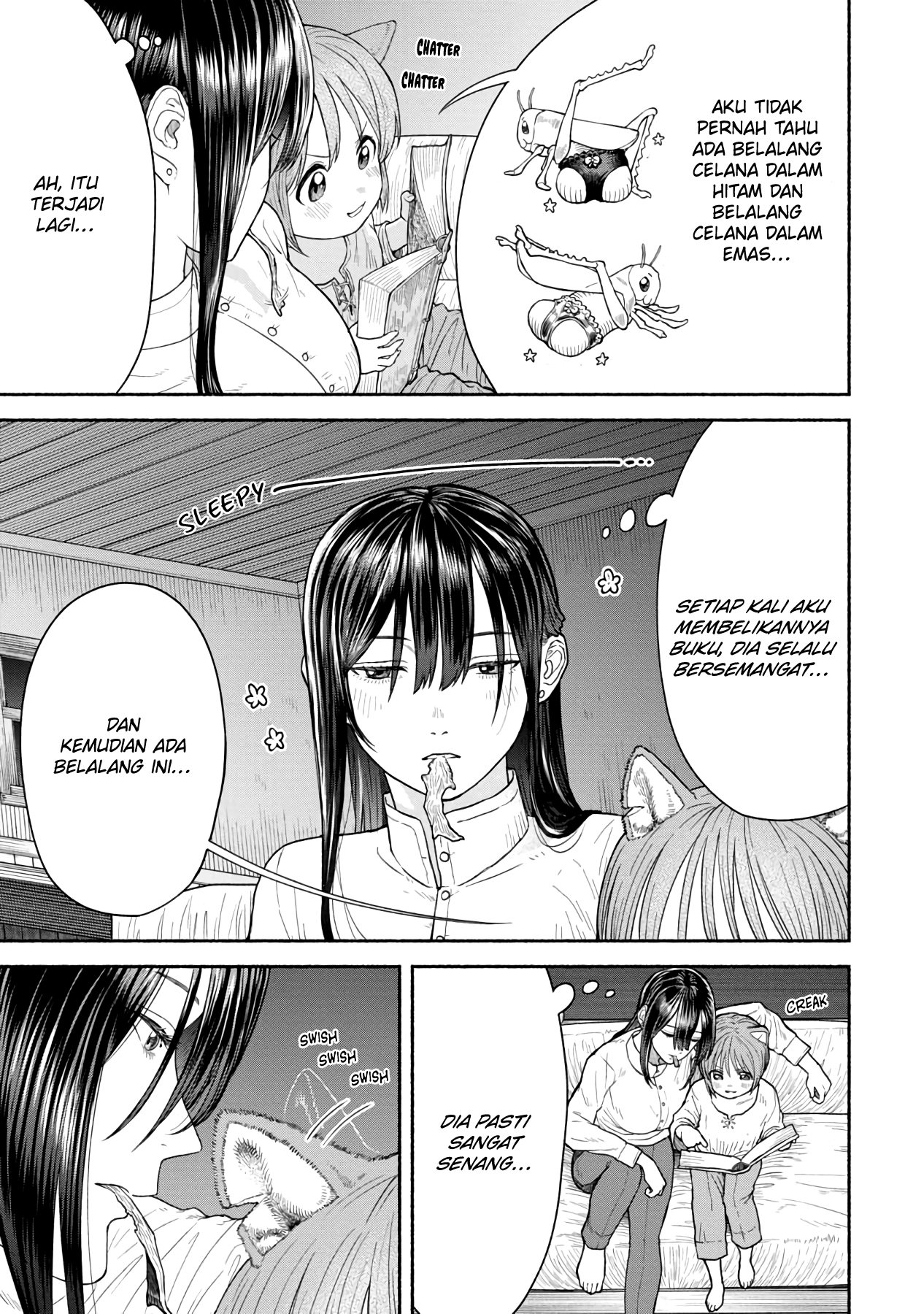 Onna Kishi to Kemomimi no Ko Chapter 4 - halaman 3