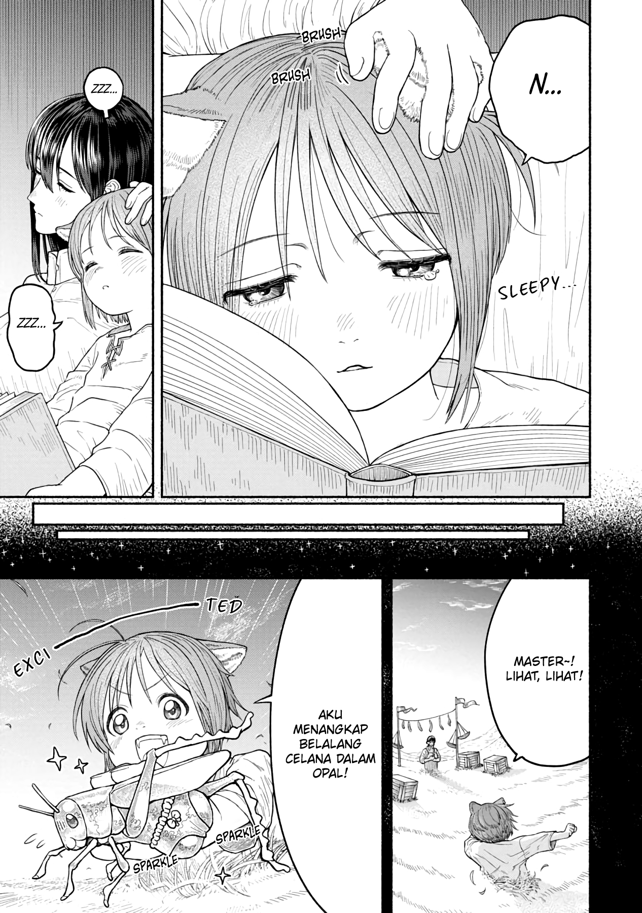 Onna Kishi to Kemomimi no Ko Chapter 4 - halaman 5