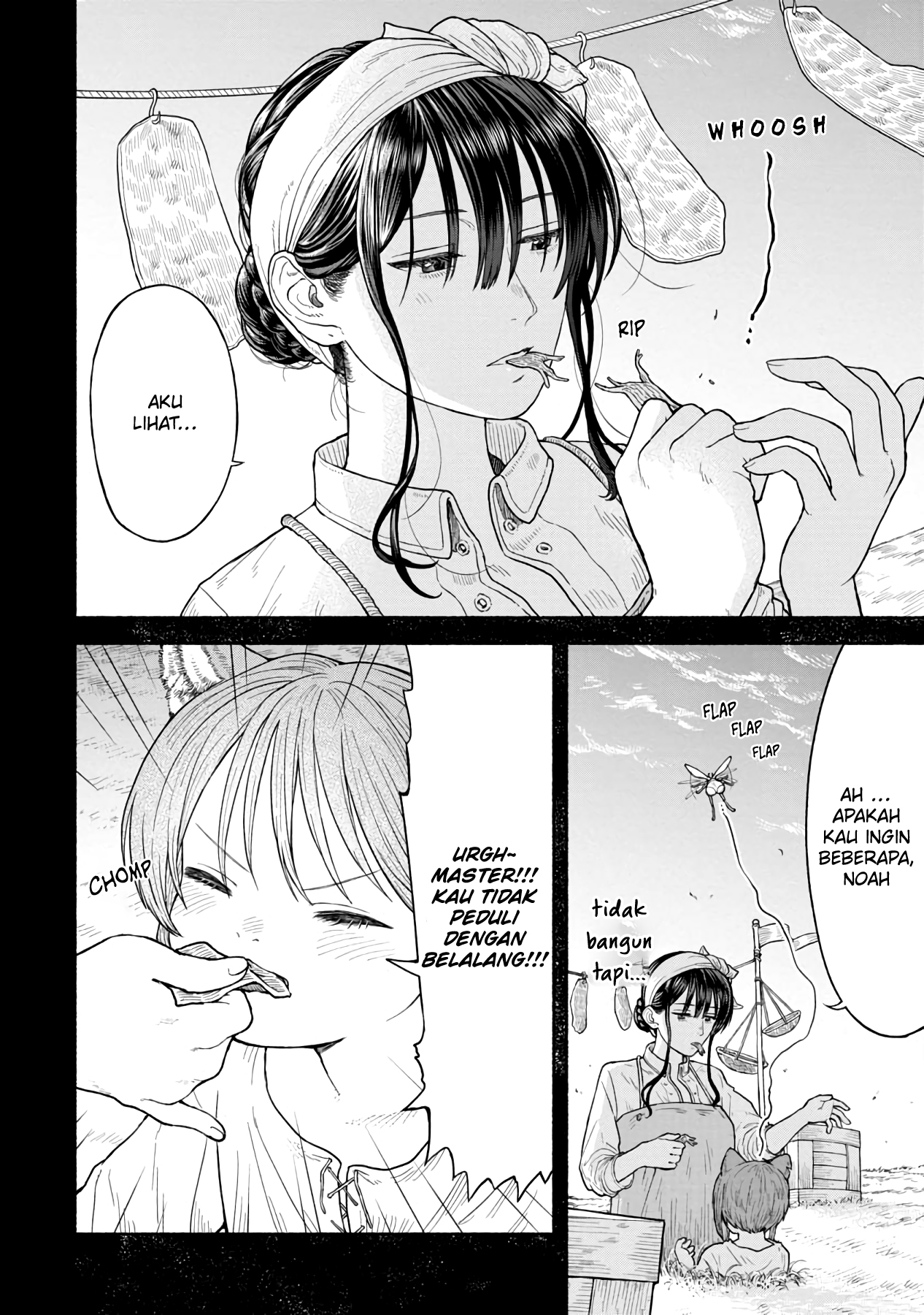 Onna Kishi to Kemomimi no Ko Chapter 4 - halaman 6