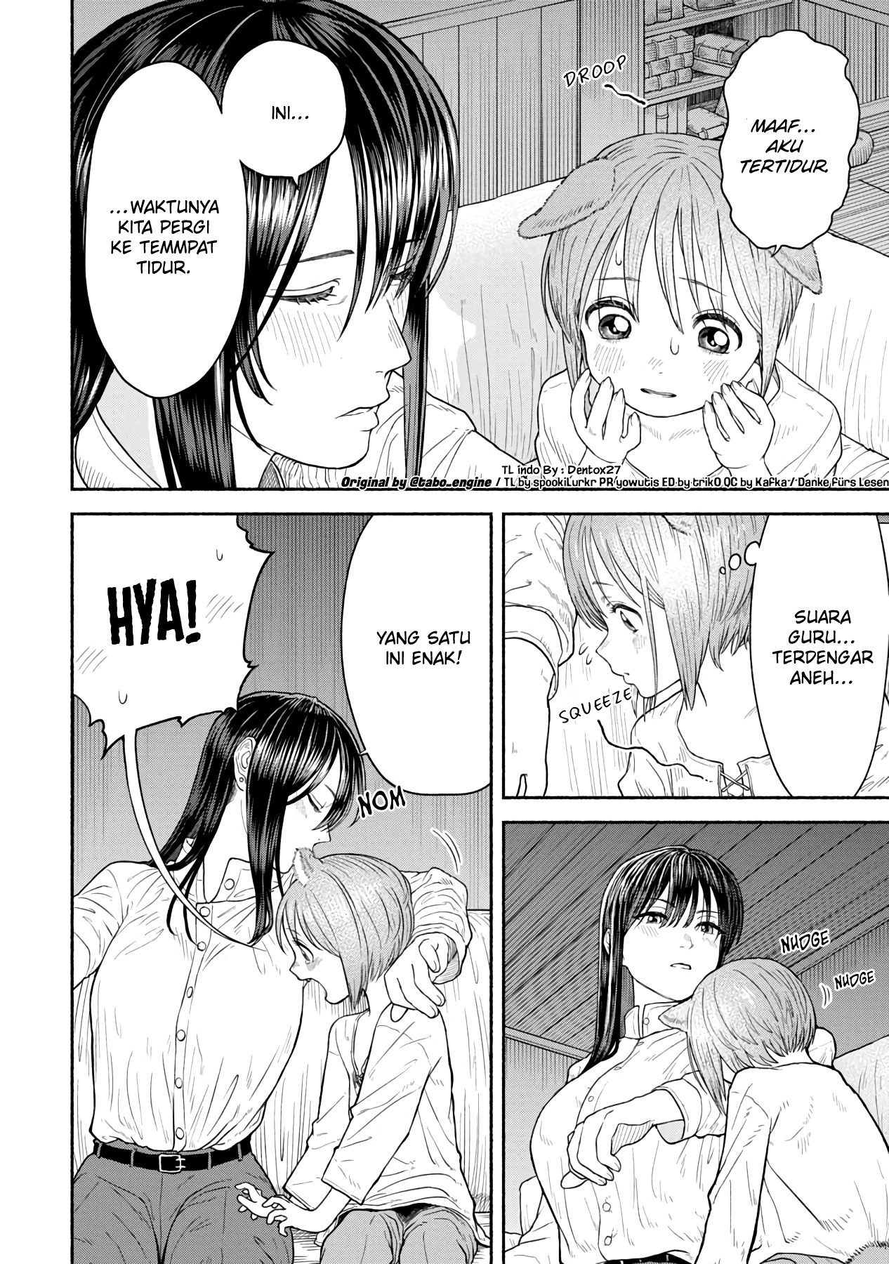 Onna Kishi to Kemomimi no Ko Chapter 4 - halaman 8