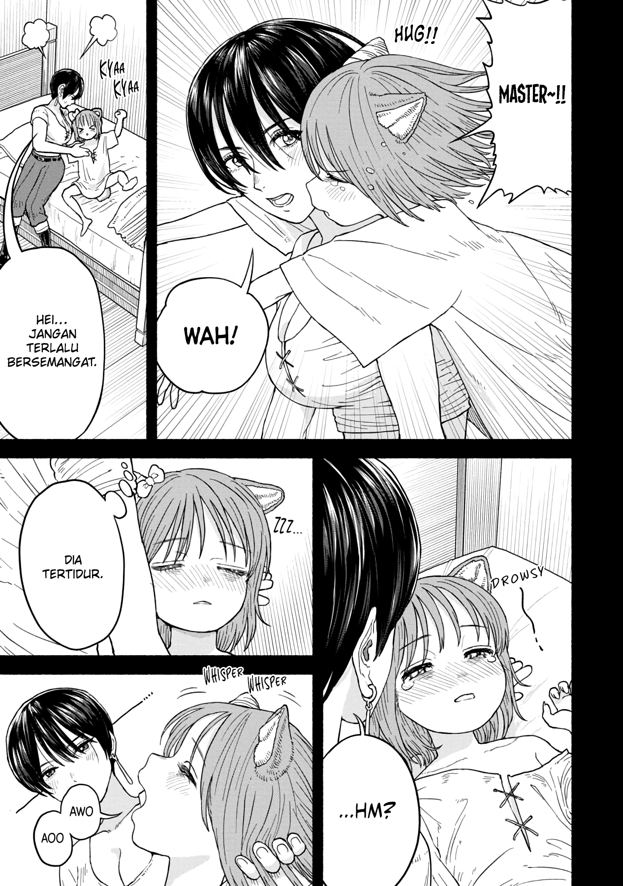 Onna Kishi to Kemomimi no Ko Chapter 7 - halaman 12