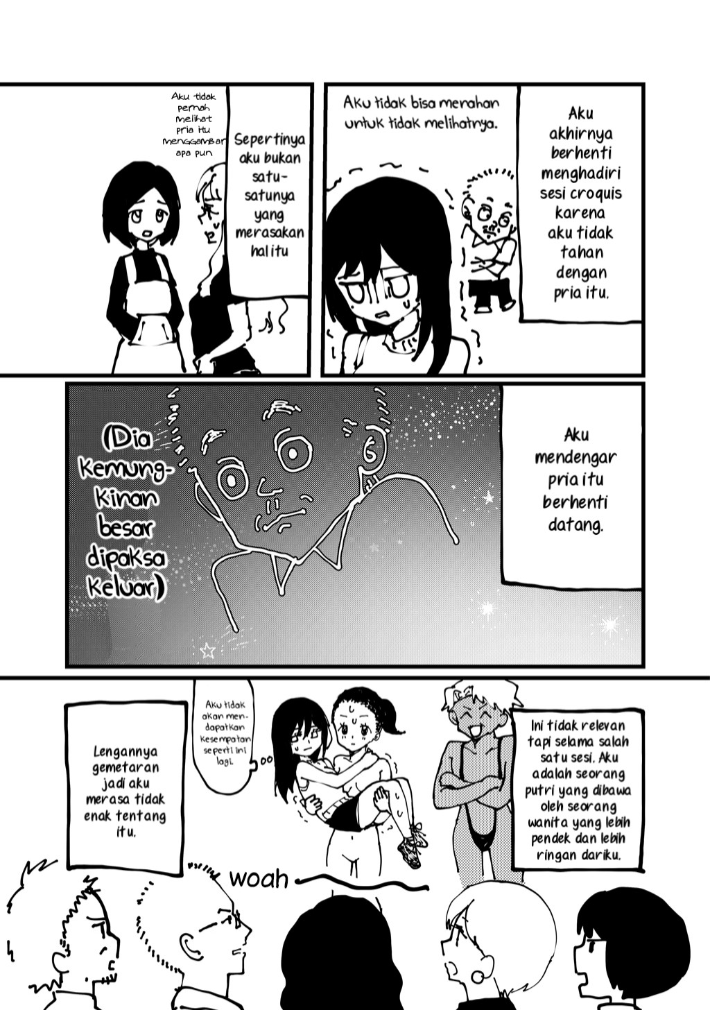 Onna no Hadaka wo Nama de Mitai Chapter 1.5 - halaman 7