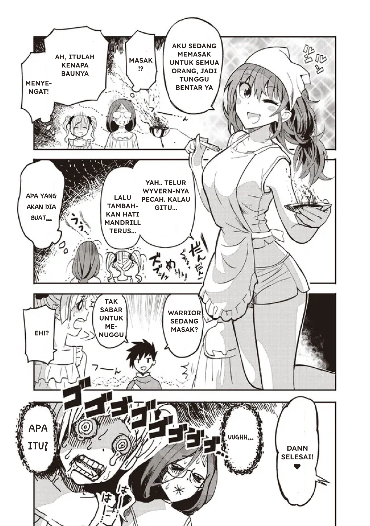 Onna Senshi tte Motenai n desu! Chapter 4 - halaman 10