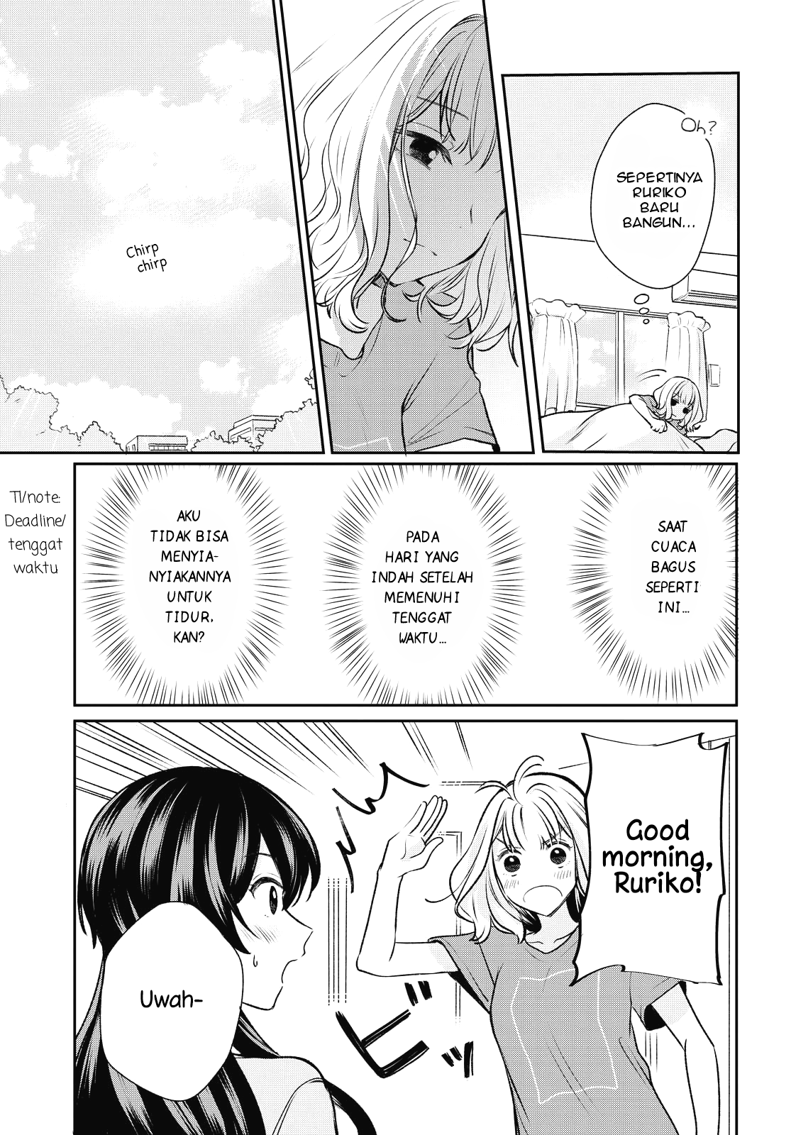 Onna Tomodachi to Kekkon Shitemita. Chapter 3 - halaman 4