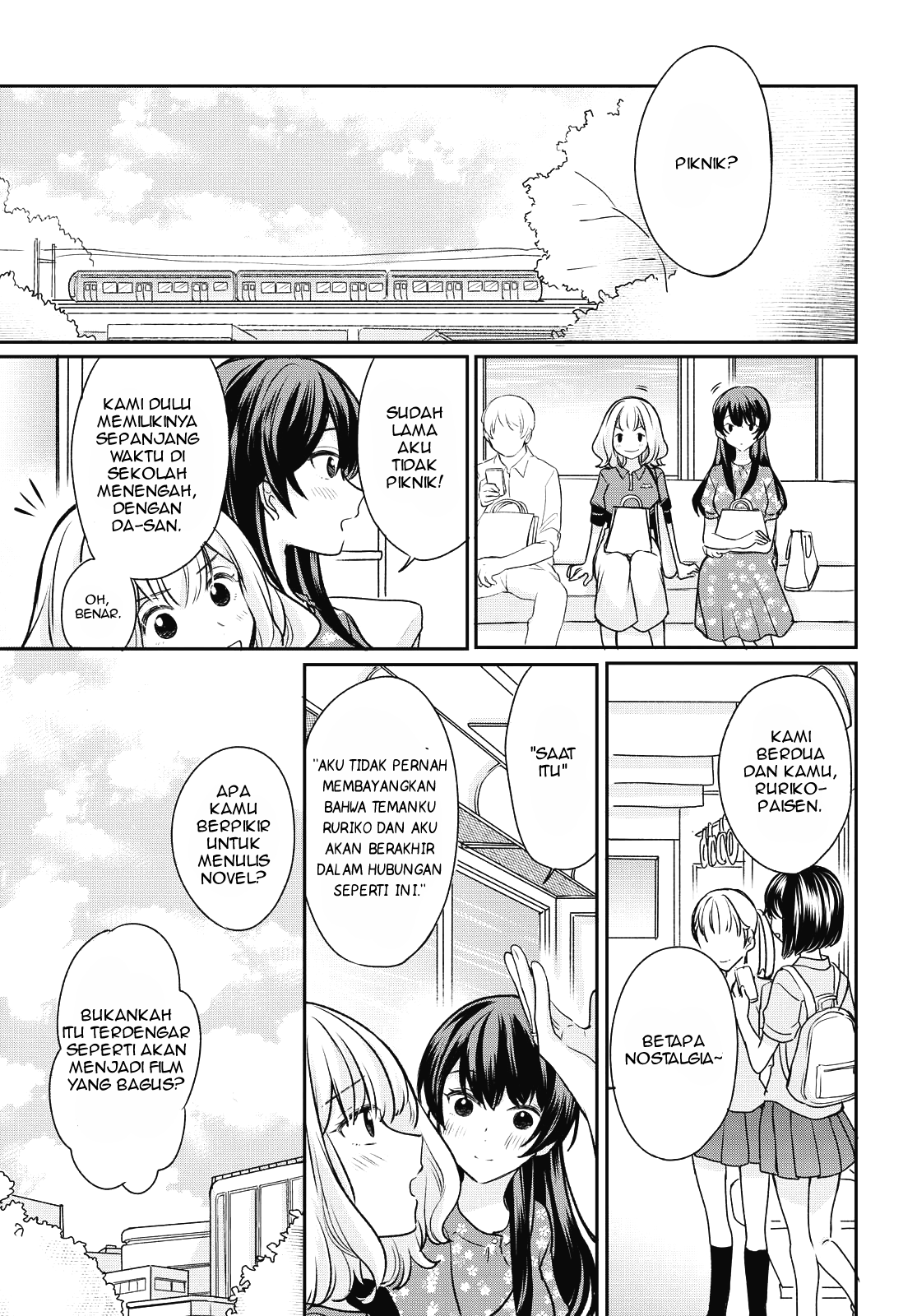 Onna Tomodachi to Kekkon Shitemita. Chapter 3 - halaman 8