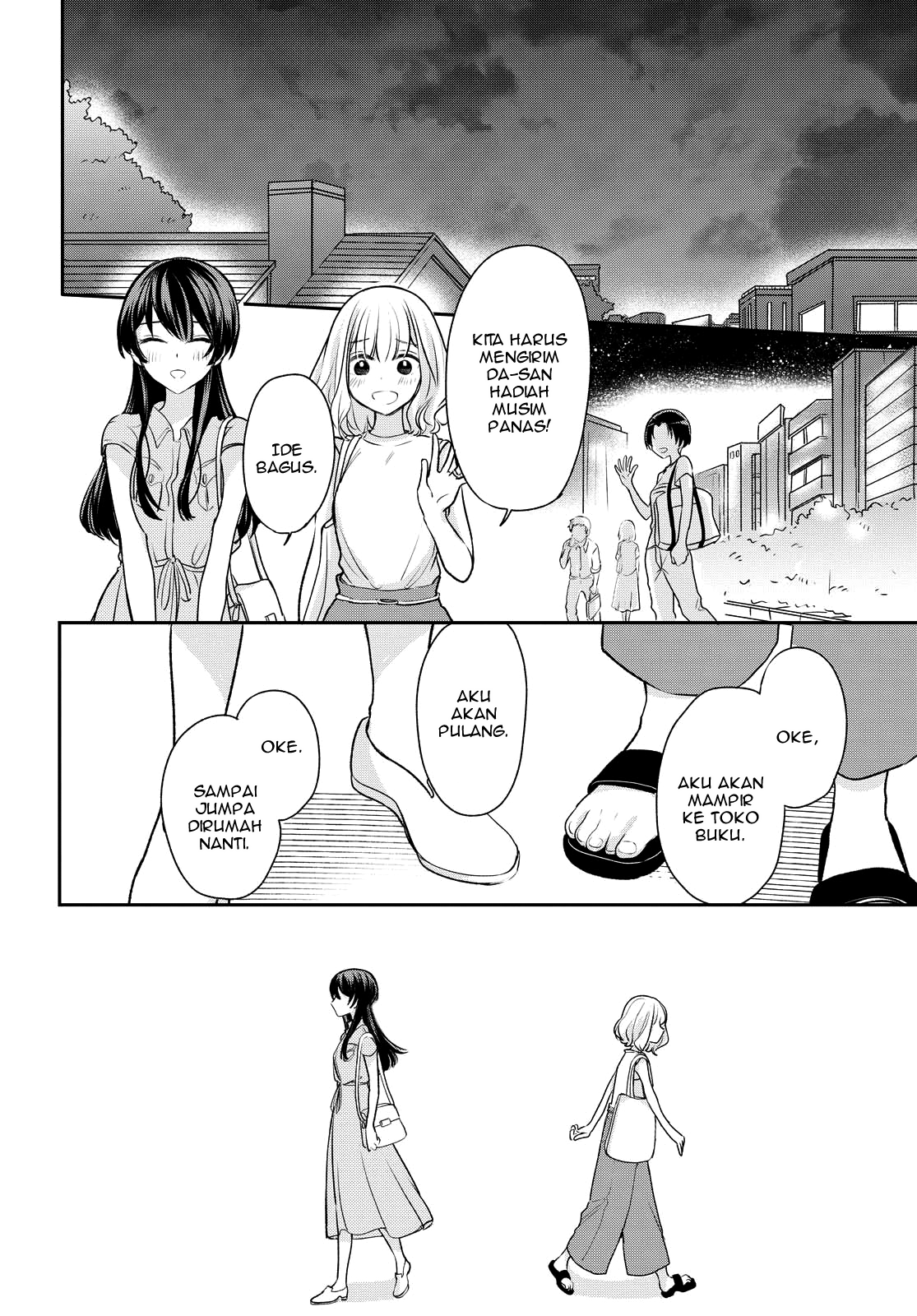 Onna Tomodachi to Kekkon Shitemita. Chapter 4 - halaman 10