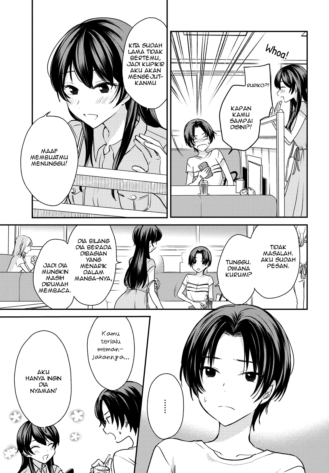 Onna Tomodachi to Kekkon Shitemita. Chapter 4 - halaman 3