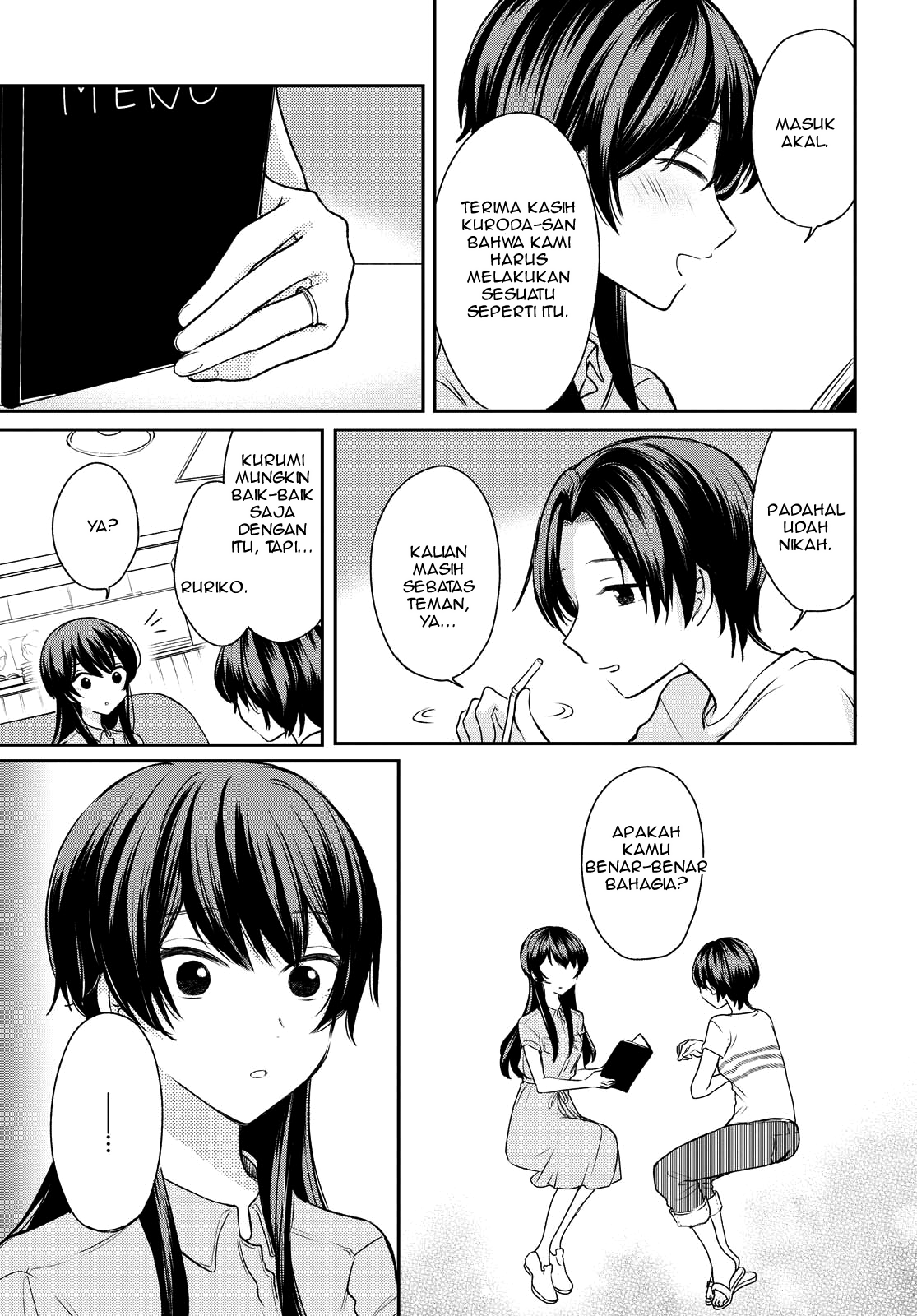 Onna Tomodachi to Kekkon Shitemita. Chapter 4 - halaman 5