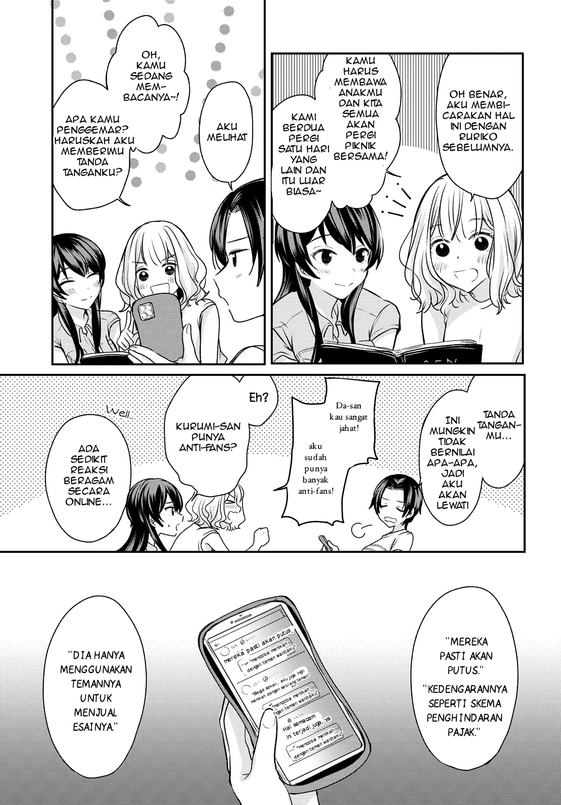 Onna Tomodachi to Kekkon Shitemita. Chapter 4 - halaman 7