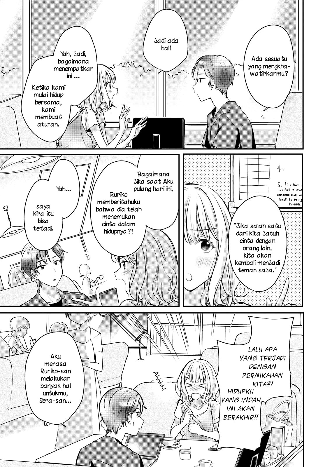 Onna Tomodachi to Kekkon Shitemita. Chapter 7 - halaman 9