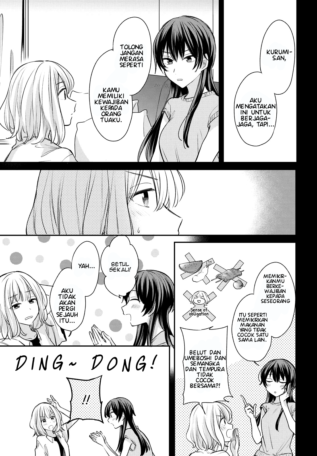 Onna Tomodachi to Kekkon Shitemita. Chapter 9 - halaman 7