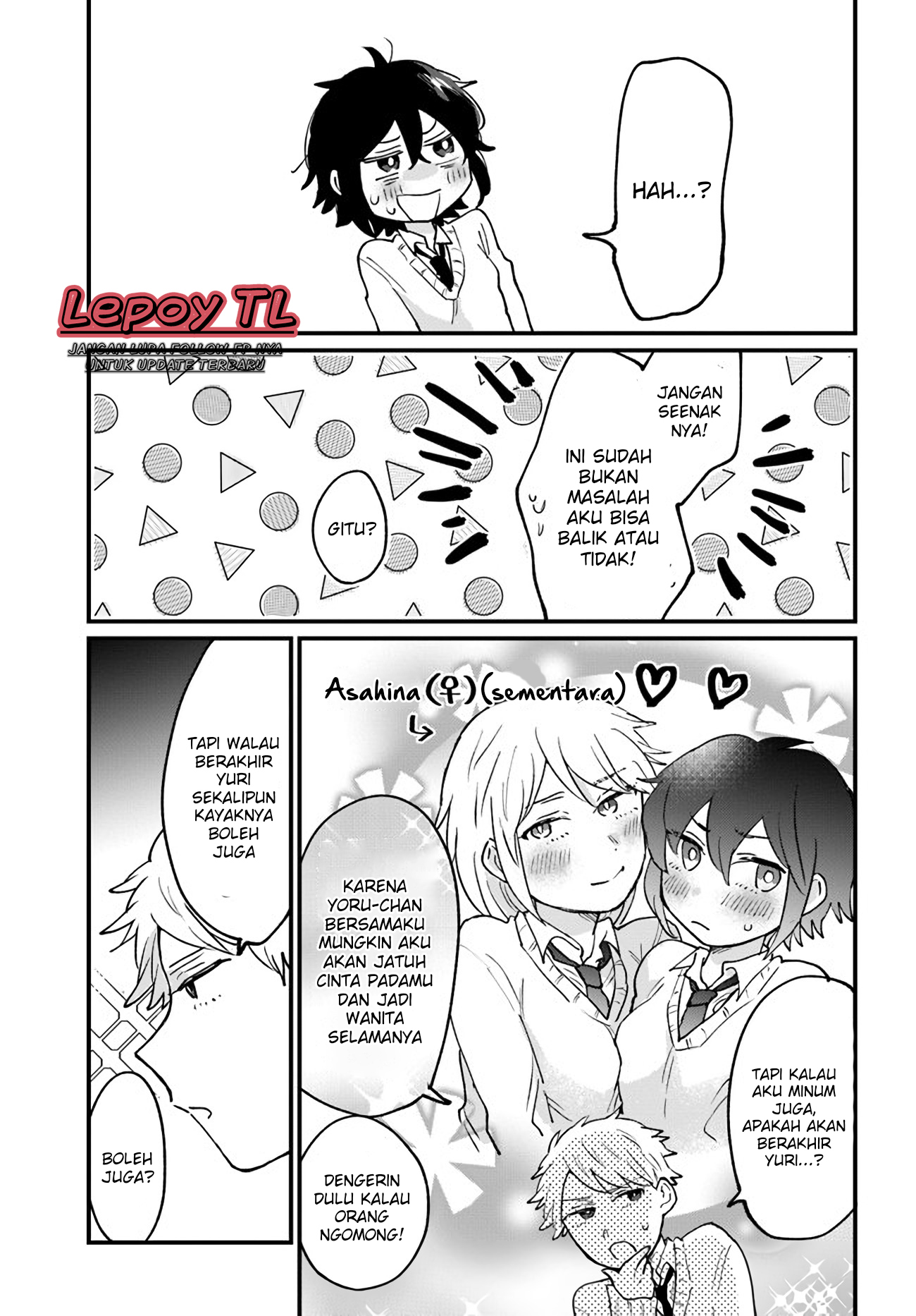 Onnagokoro@Danshi Koukousei Chapter 12 - halaman 10