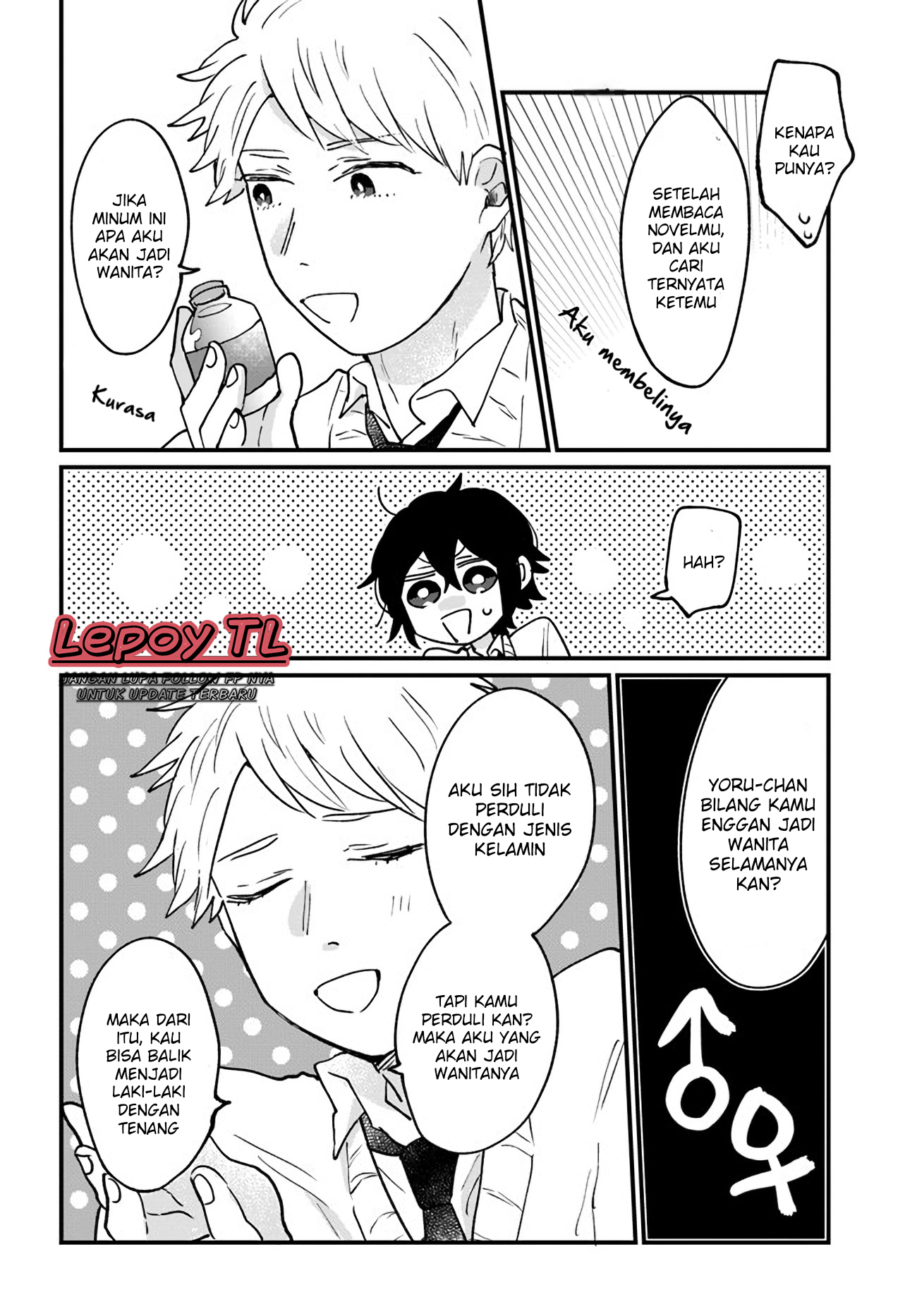 Onnagokoro@Danshi Koukousei Chapter 12 - halaman 9
