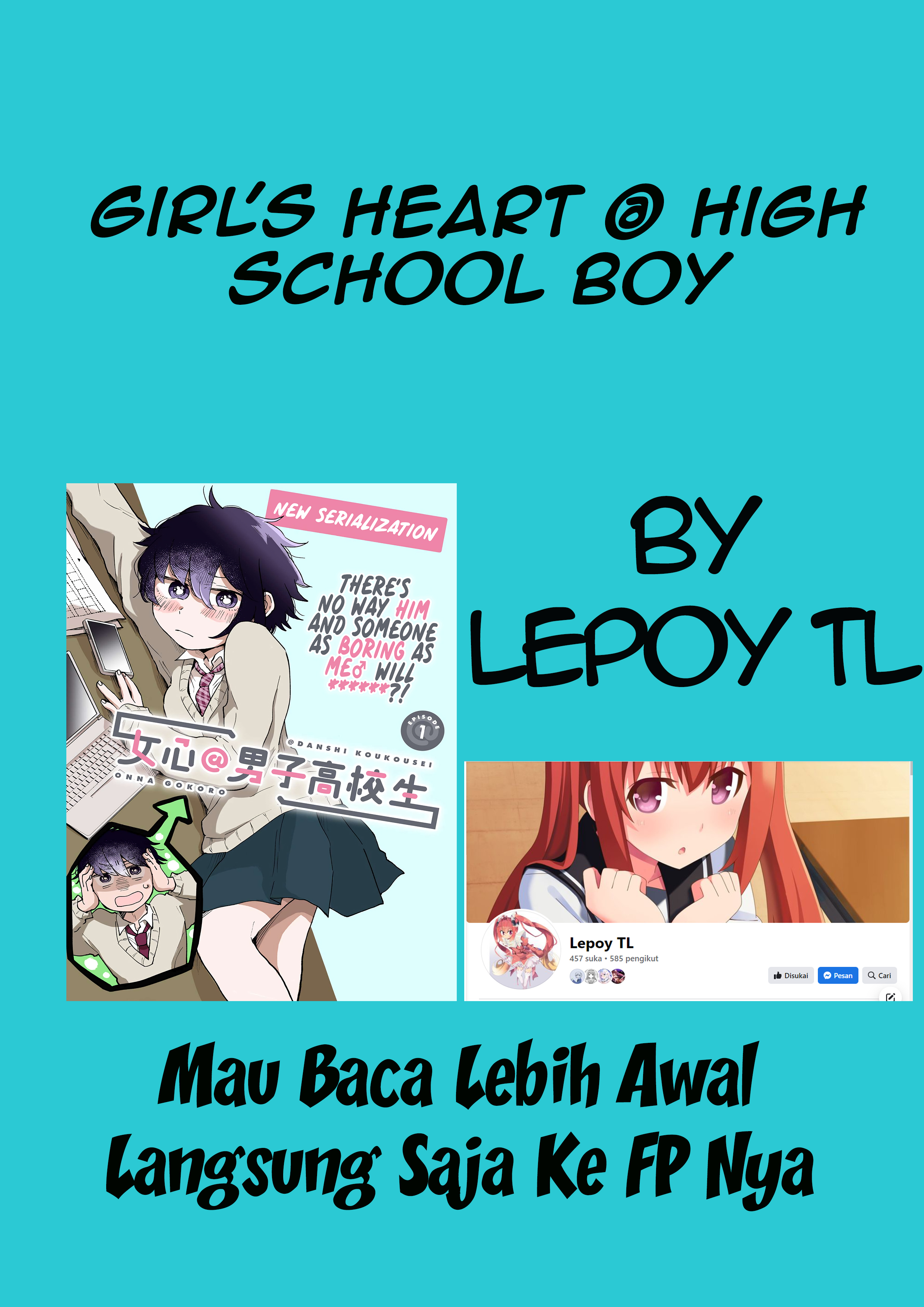 Onnagokoro@Danshi Koukousei Chapter 2 - halaman 1