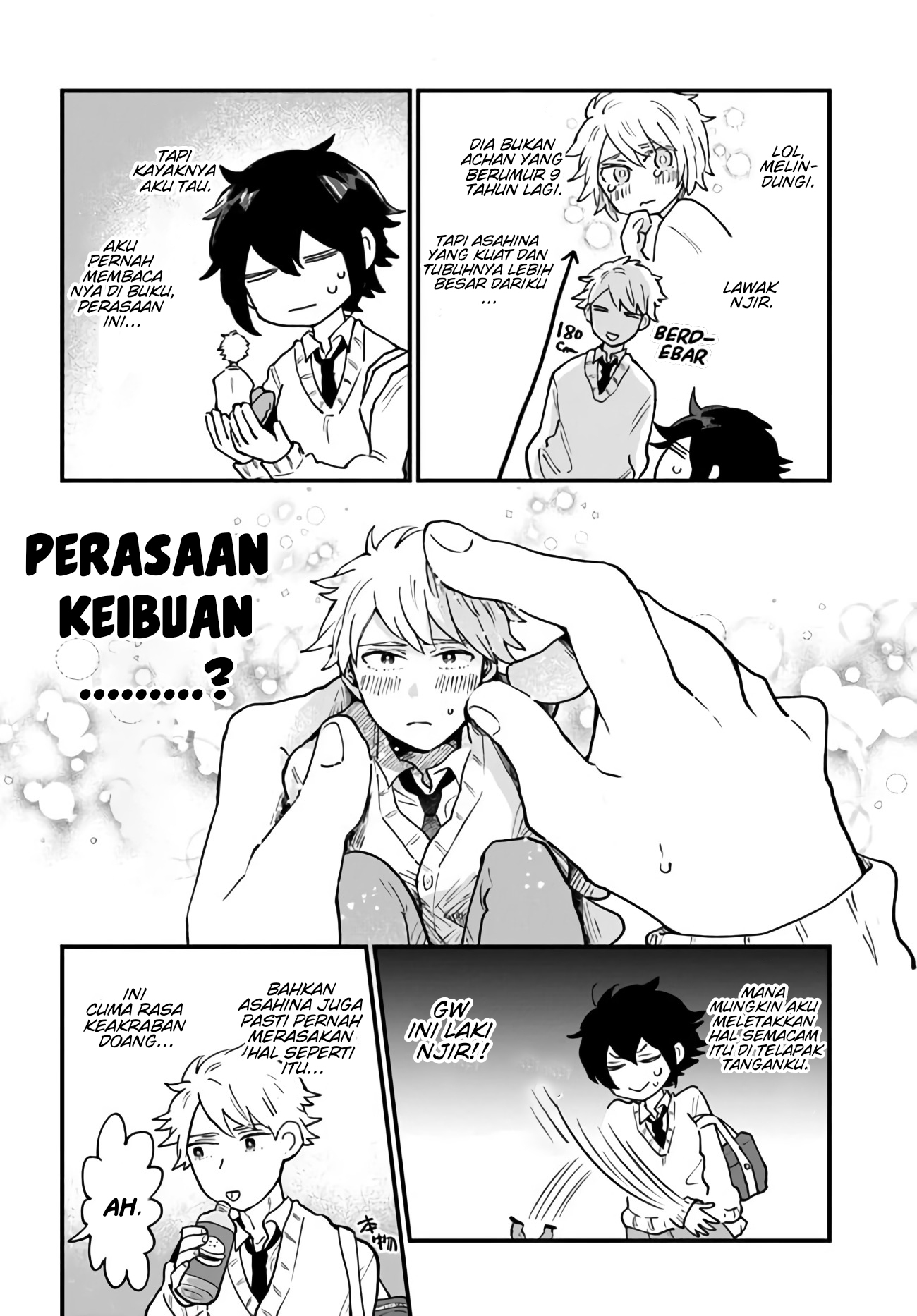Onnagokoro@Danshi Koukousei Chapter 3 - halaman 9