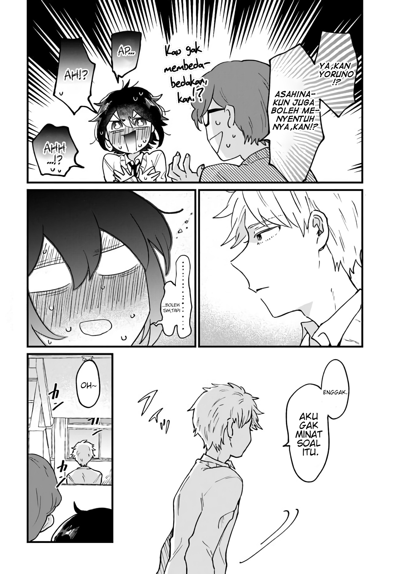 Onnagokoro@Danshi Koukousei Chapter 4 - halaman 9