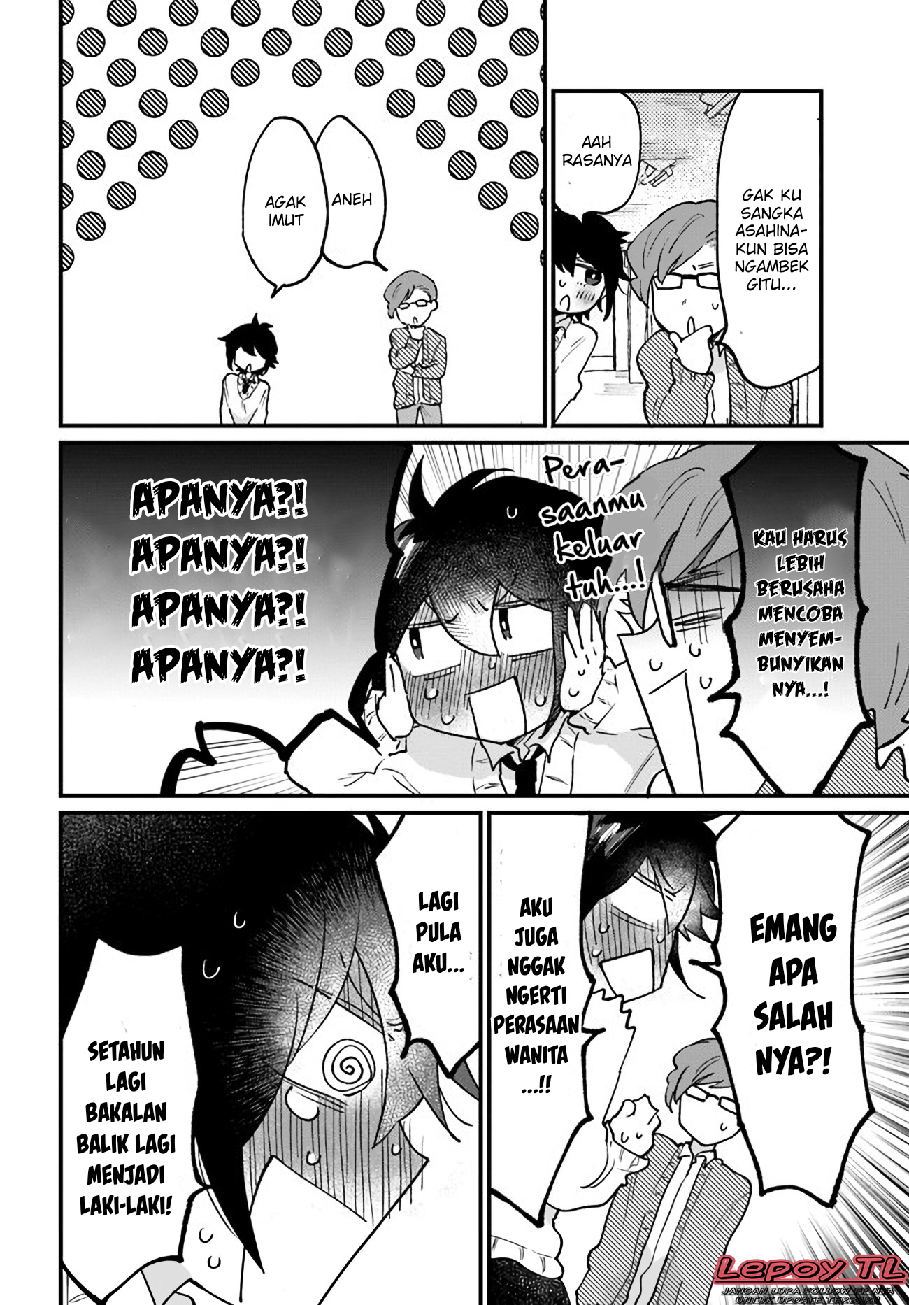Onnagokoro@Danshi Koukousei Chapter 7 - halaman 11