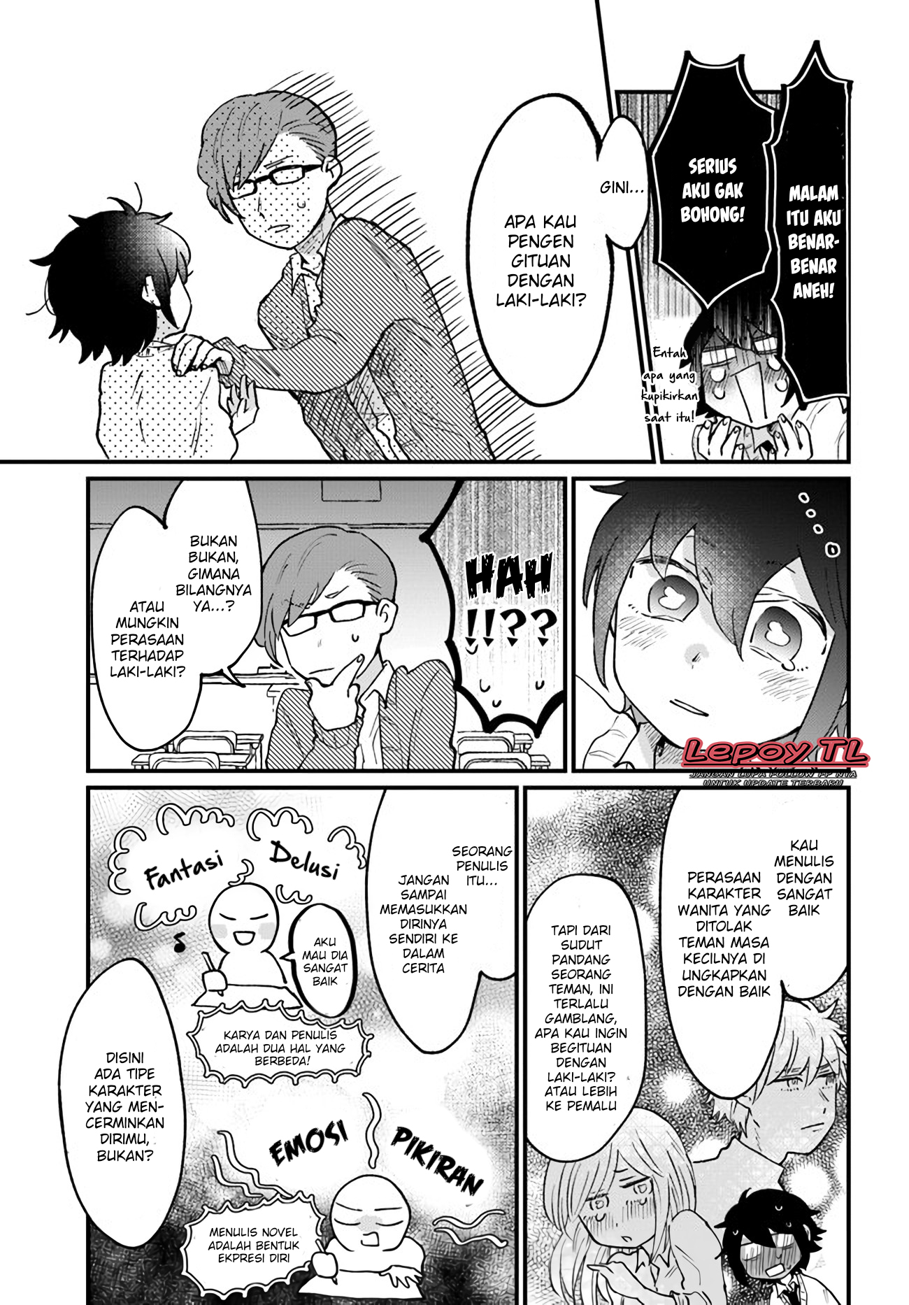 Onnagokoro@Danshi Koukousei Chapter 7 - halaman 4