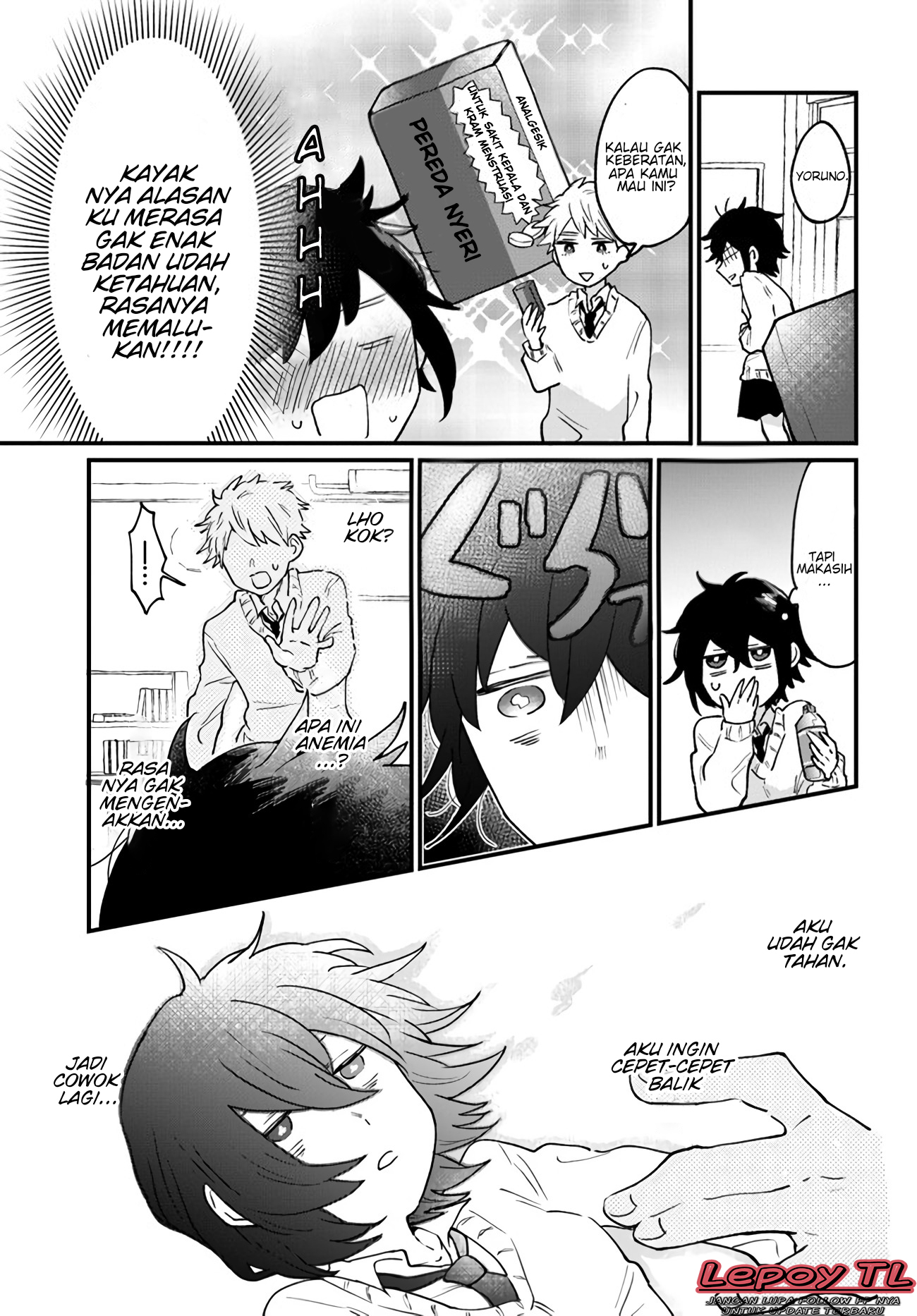 Onnagokoro@Danshi Koukousei Chapter 8 - halaman 4