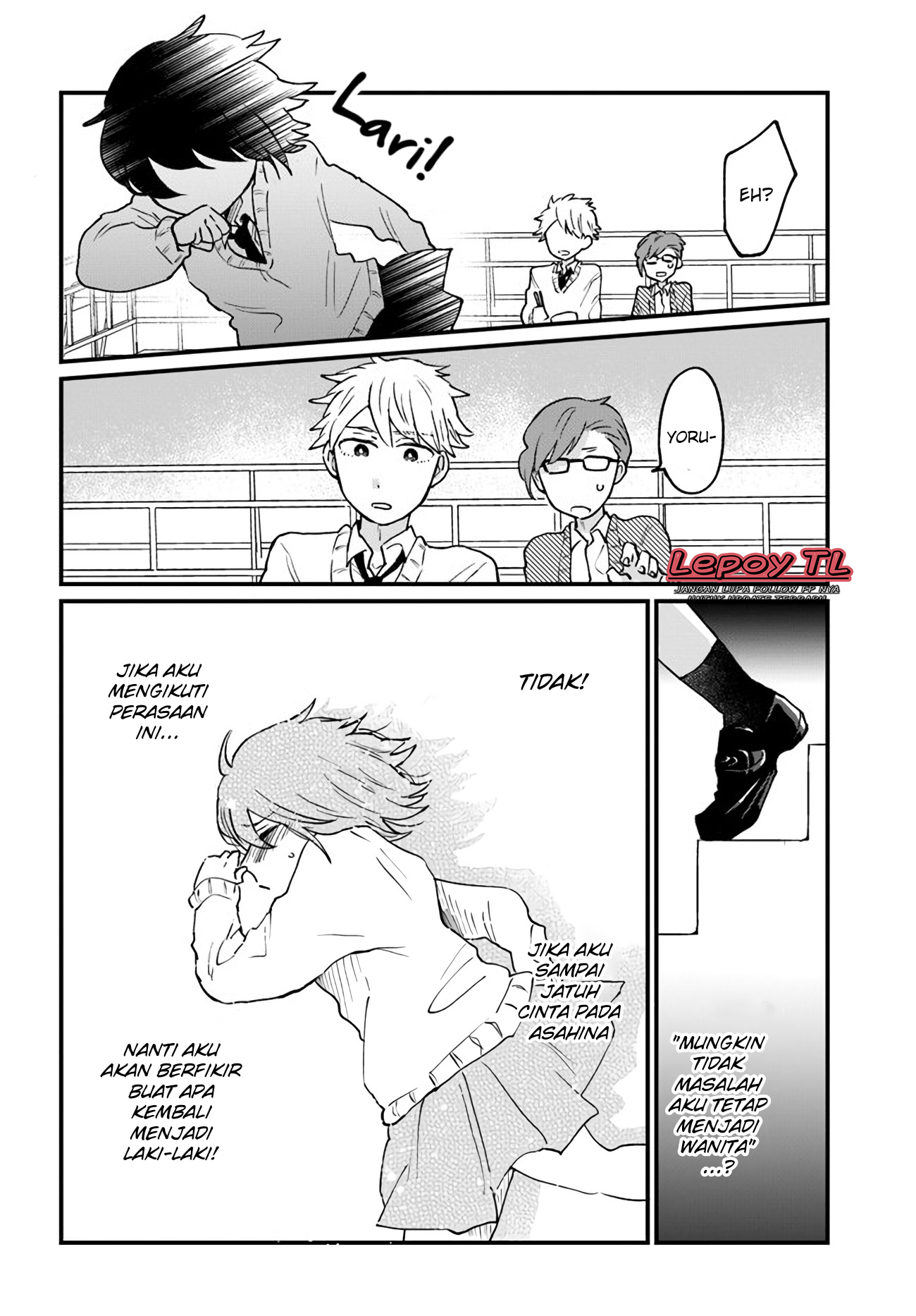 Onnagokoro@Danshi Koukousei Chapter 9 - halaman 8