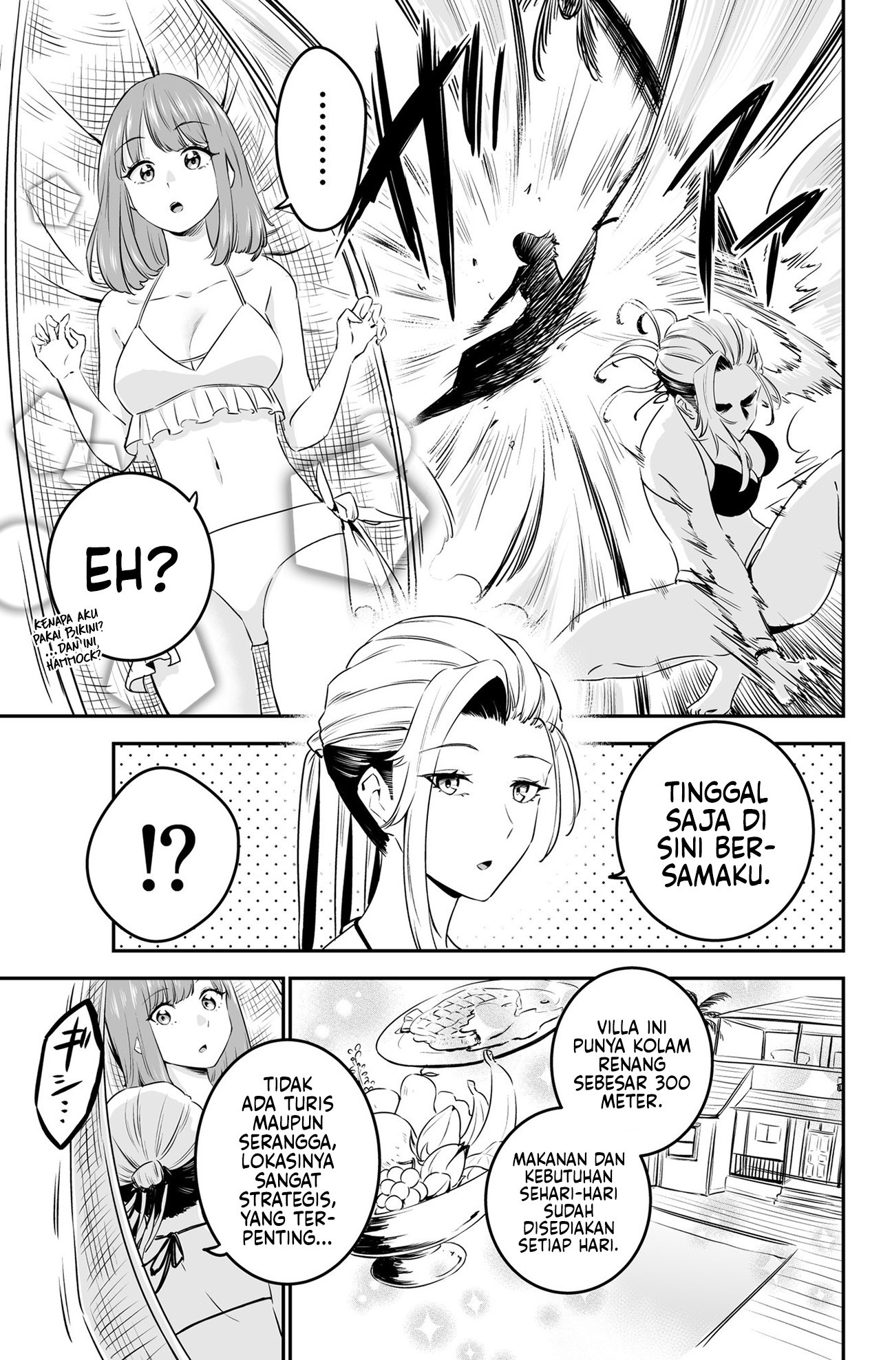 Onnagoroshiya, Intaigo no Resort Seikatsu Chapter 0 - halaman 4
