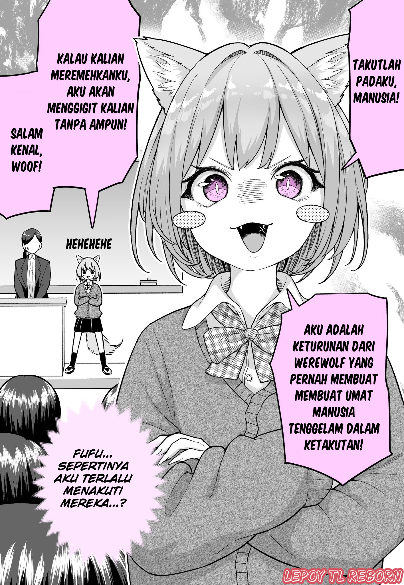Ookami-chan Can't Keep Her Dignity Chapter 0 - halaman 1