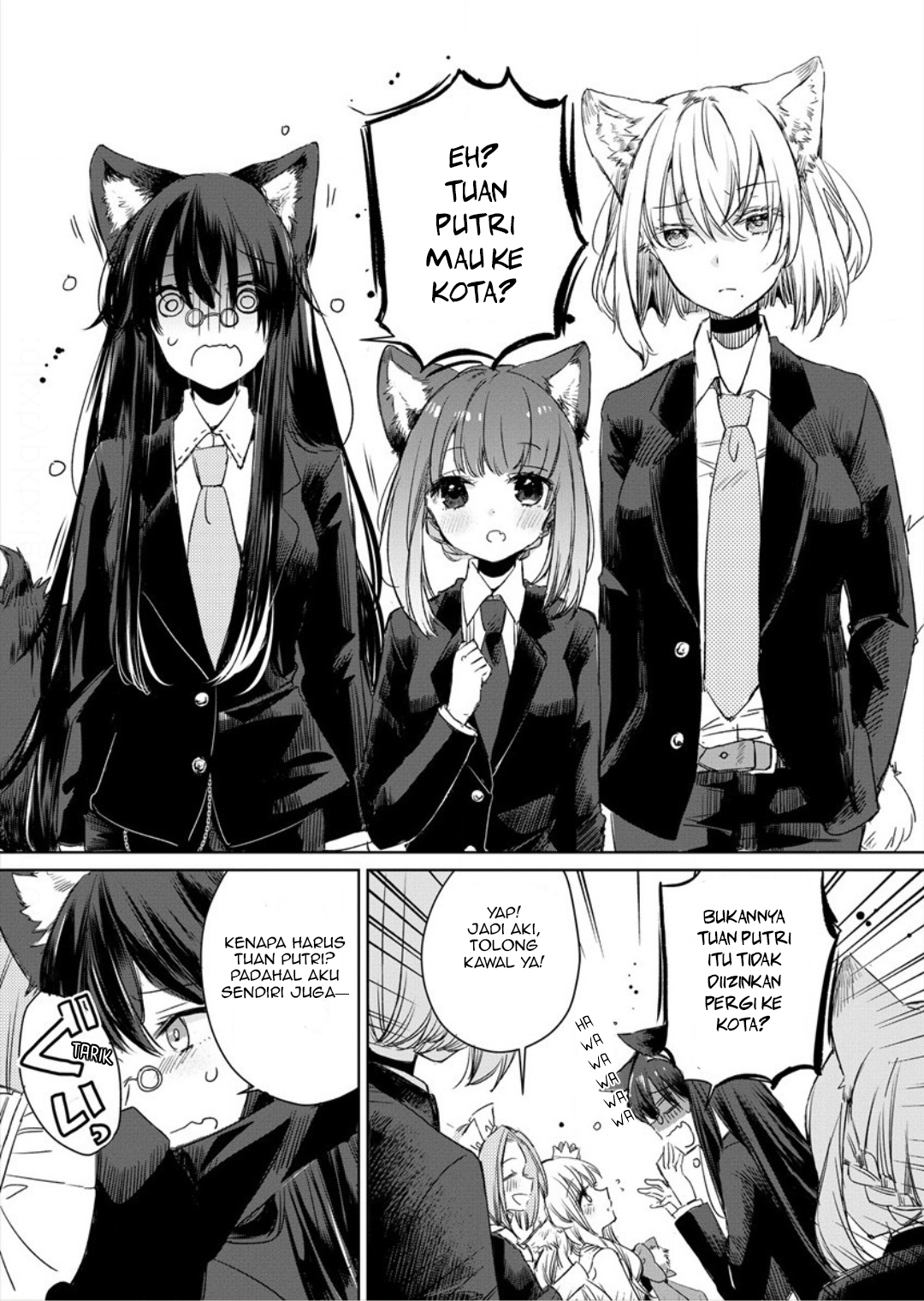 Ookami no Kawa wo Kabutta Hitsuji Hime Chapter 5 - halaman 7