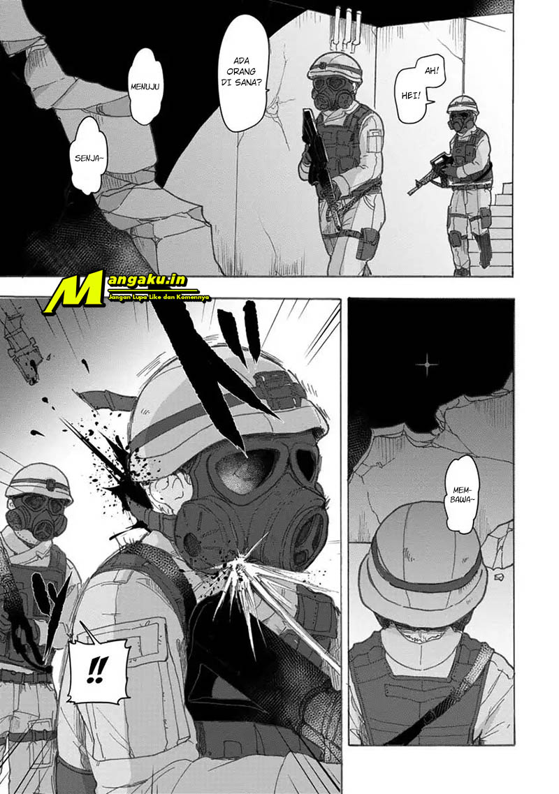 Ookami no Ko Sora wa Senjou ni Iru Chapter 1 - halaman 22