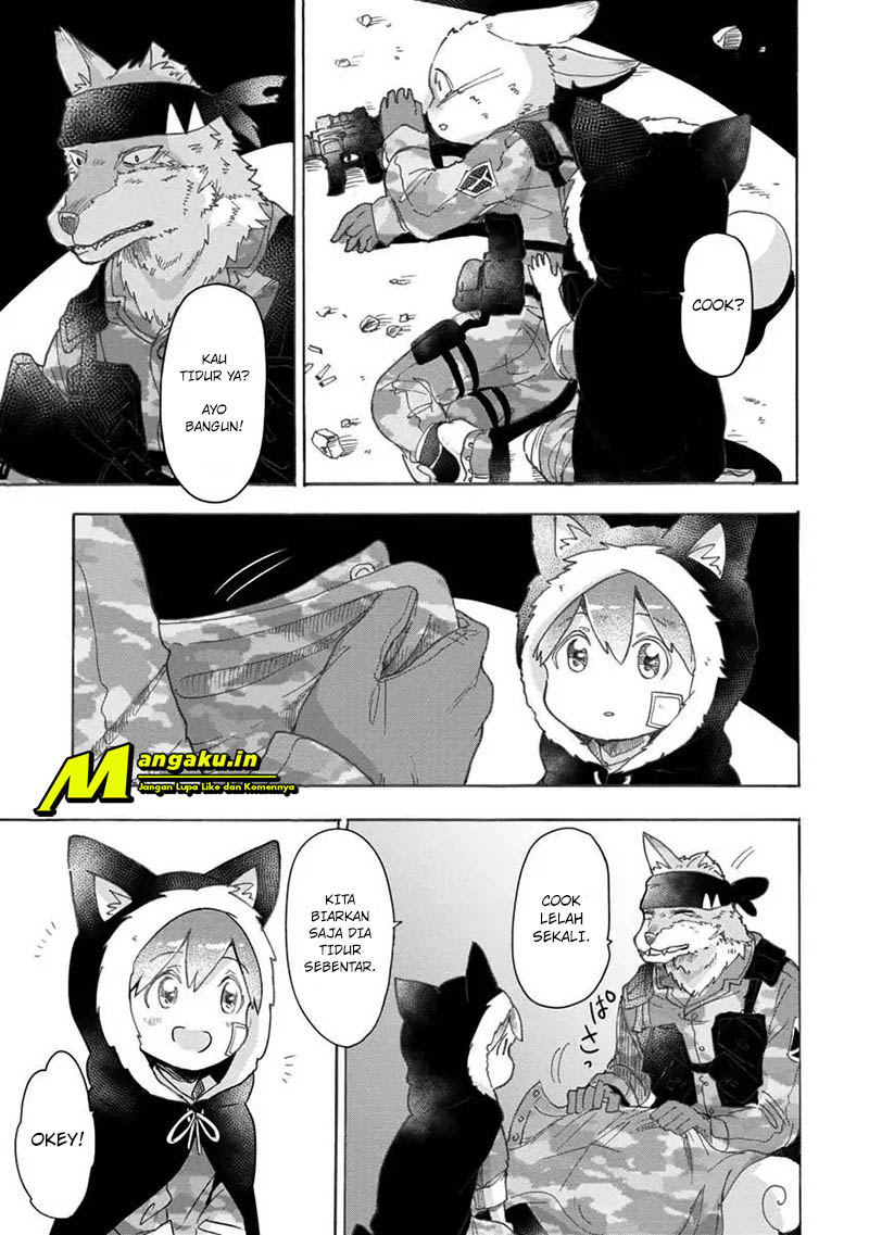 Ookami no Ko Sora wa Senjou ni Iru Chapter 1 - halaman 28