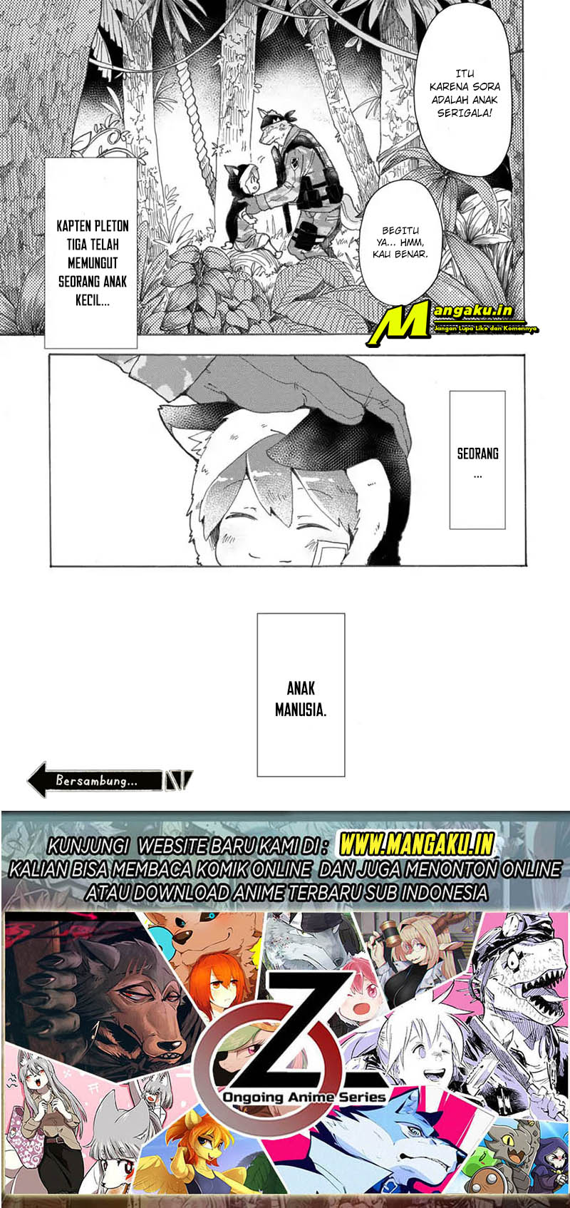 Ookami no Ko Sora wa Senjou ni Iru Chapter 1 - halaman 30