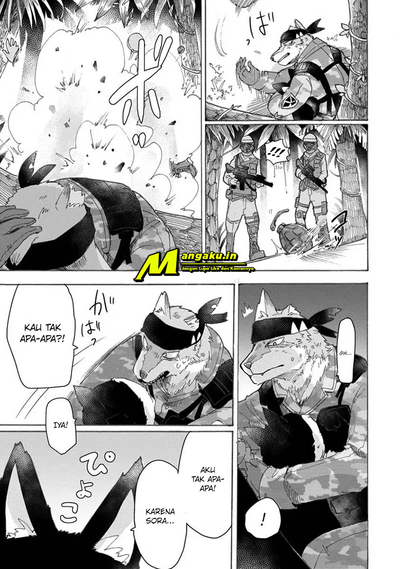 Ookami no Ko Sora wa Senjou ni Iru Chapter 1 - halaman 7
