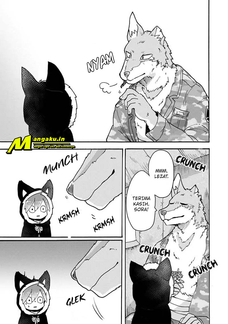 Ookami no Ko Sora wa Senjou ni Iru Chapter 2 - halaman 10