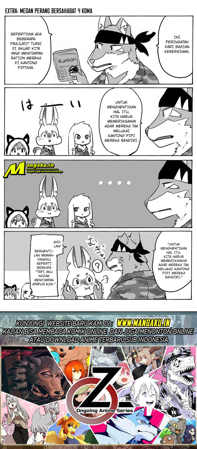 Ookami no Ko Sora wa Senjou ni Iru Chapter 2 - halaman 27