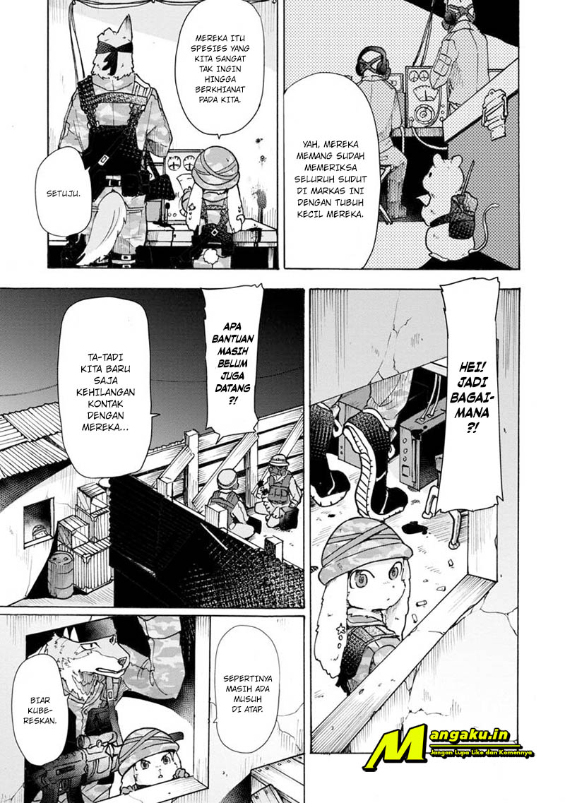 Ookami no Ko Sora wa Senjou ni Iru Chapter 3 - halaman 12