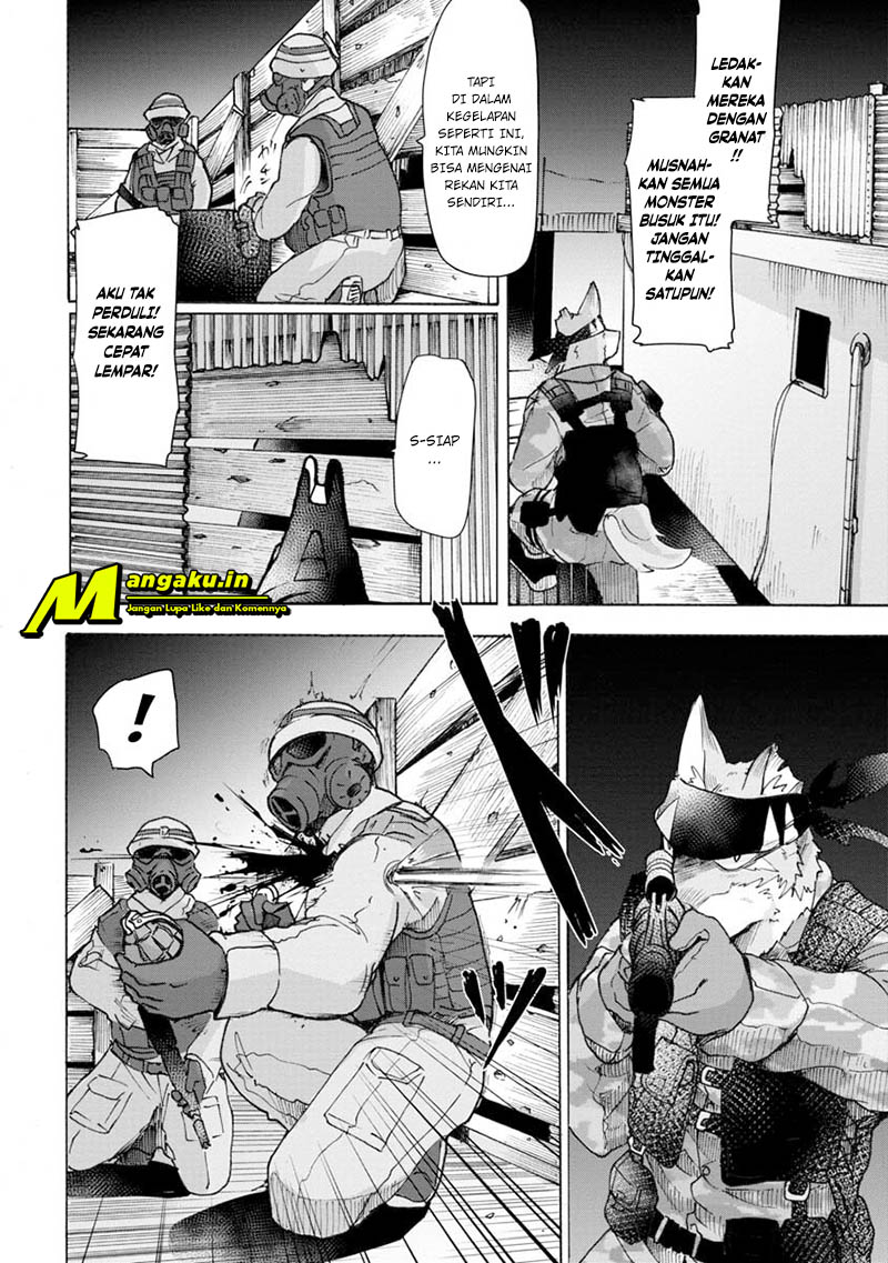 Ookami no Ko Sora wa Senjou ni Iru Chapter 3 - halaman 13