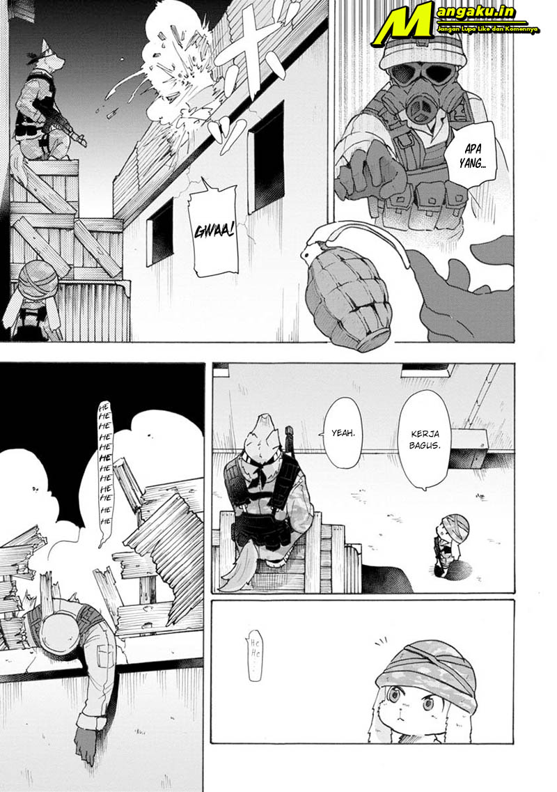 Ookami no Ko Sora wa Senjou ni Iru Chapter 3 - halaman 14