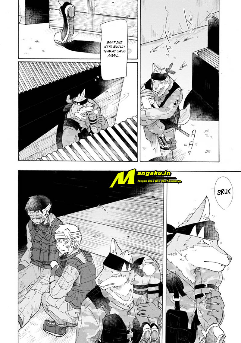 Ookami no Ko Sora wa Senjou ni Iru Chapter 3 - halaman 17