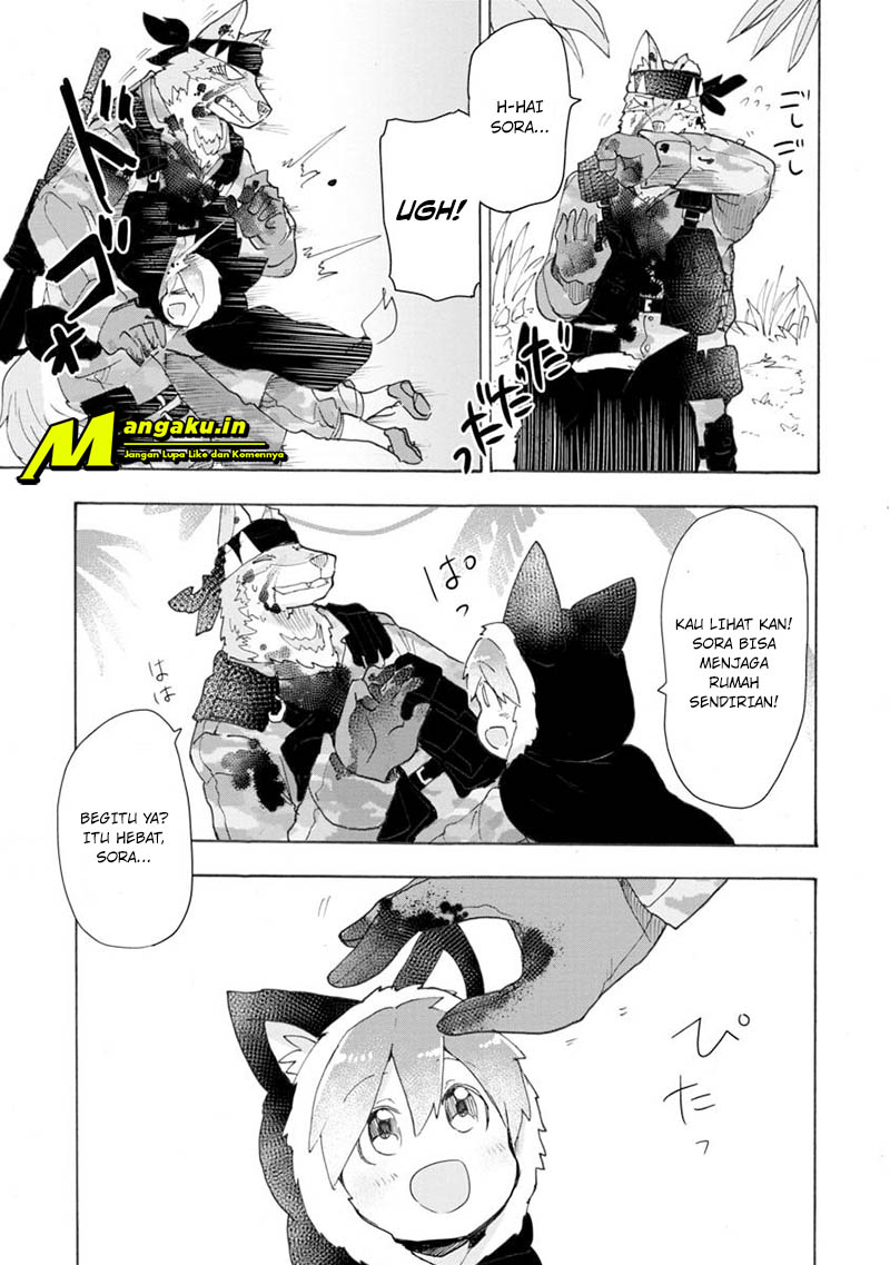 Ookami no Ko Sora wa Senjou ni Iru Chapter 3 - halaman 24