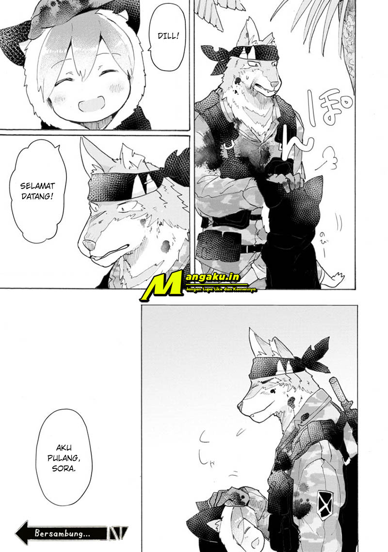 Ookami no Ko Sora wa Senjou ni Iru Chapter 3 - halaman 26