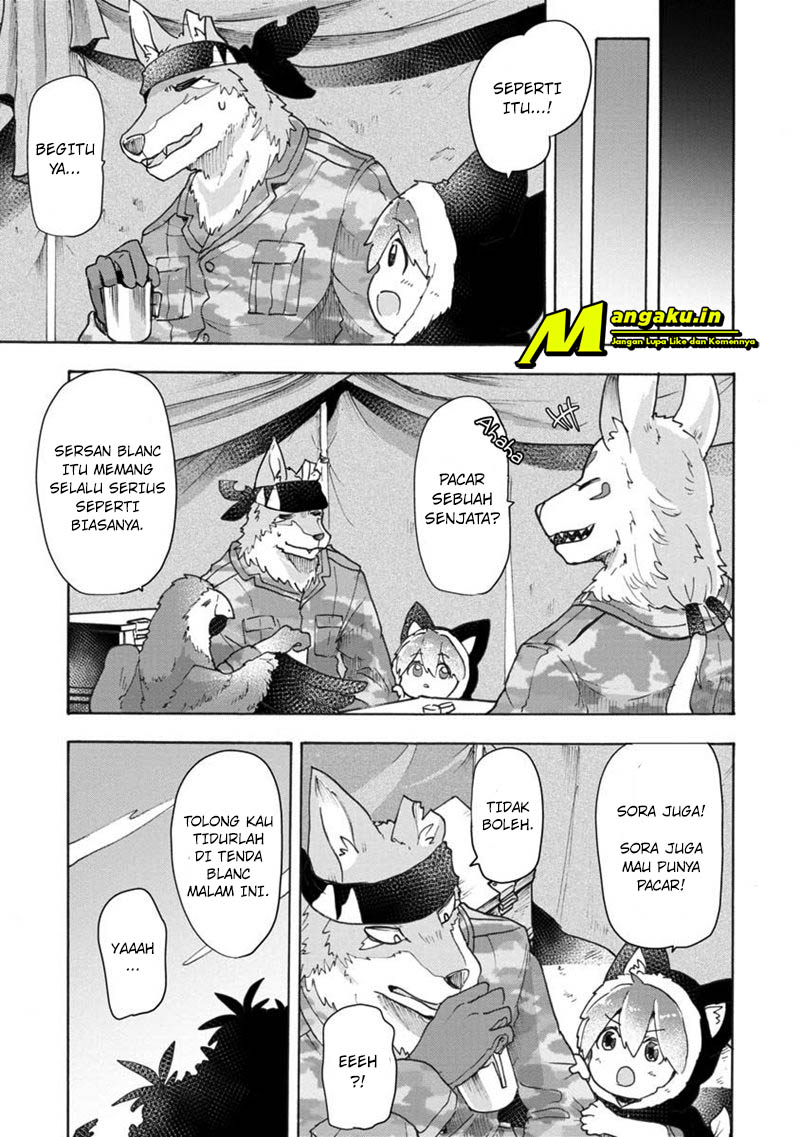 Ookami no Ko Sora wa Senjou ni Iru Chapter 4 - halaman 14