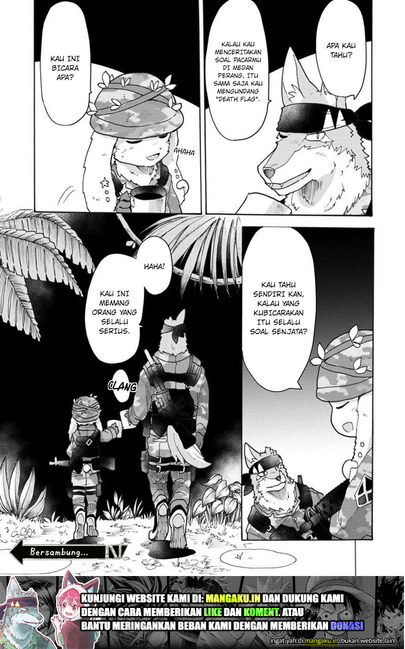 Ookami no Ko Sora wa Senjou ni Iru Chapter 4 - halaman 22