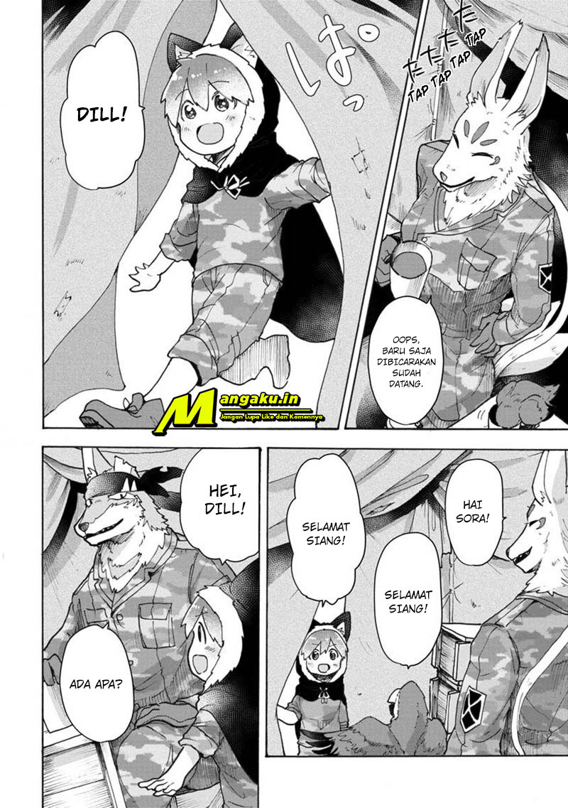 Ookami no Ko Sora wa Senjou ni Iru Chapter 4 - halaman 3
