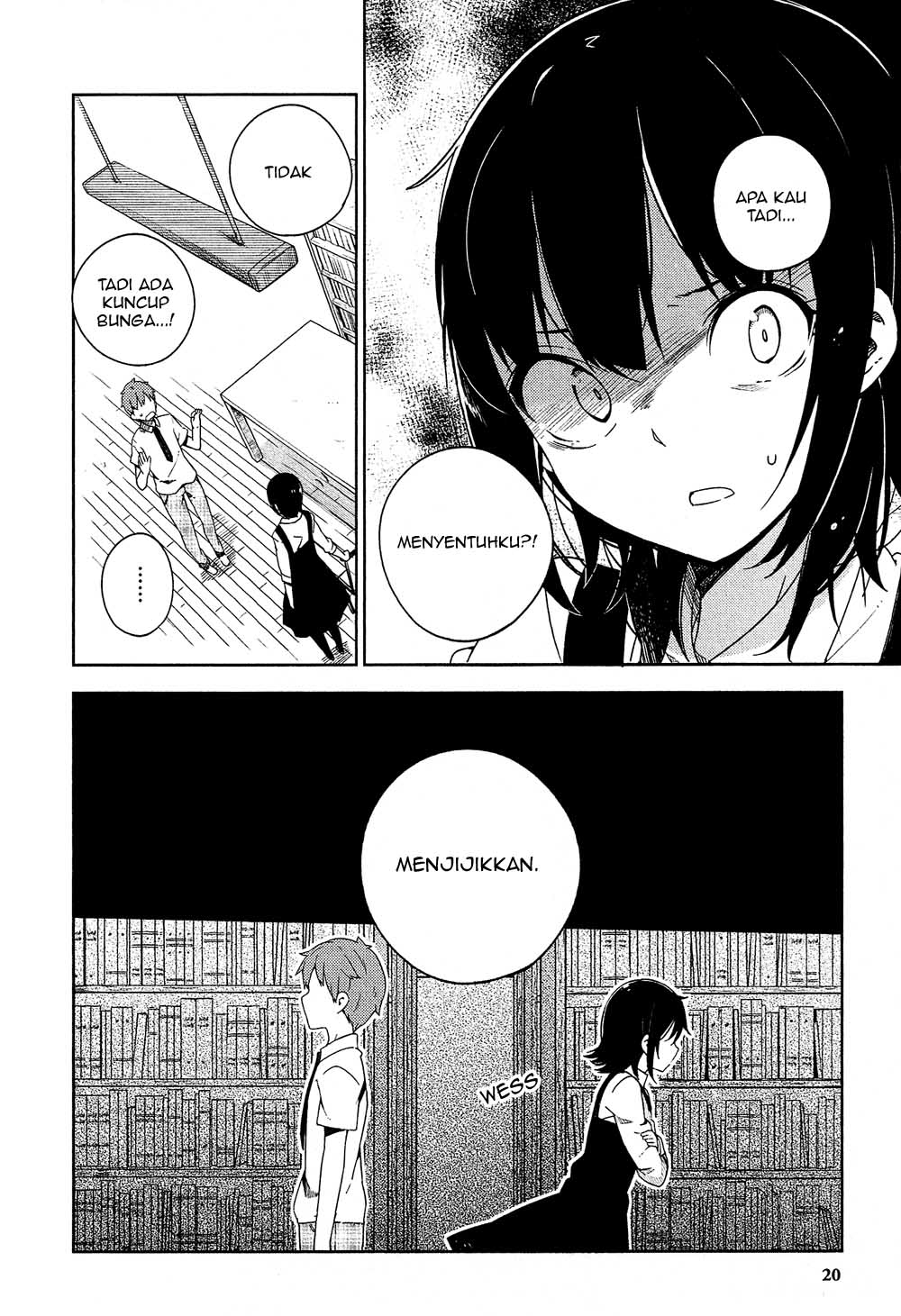 Ookami Shounen wa Kyou mo Uso wo Kasaneru Chapter 1 - halaman 23