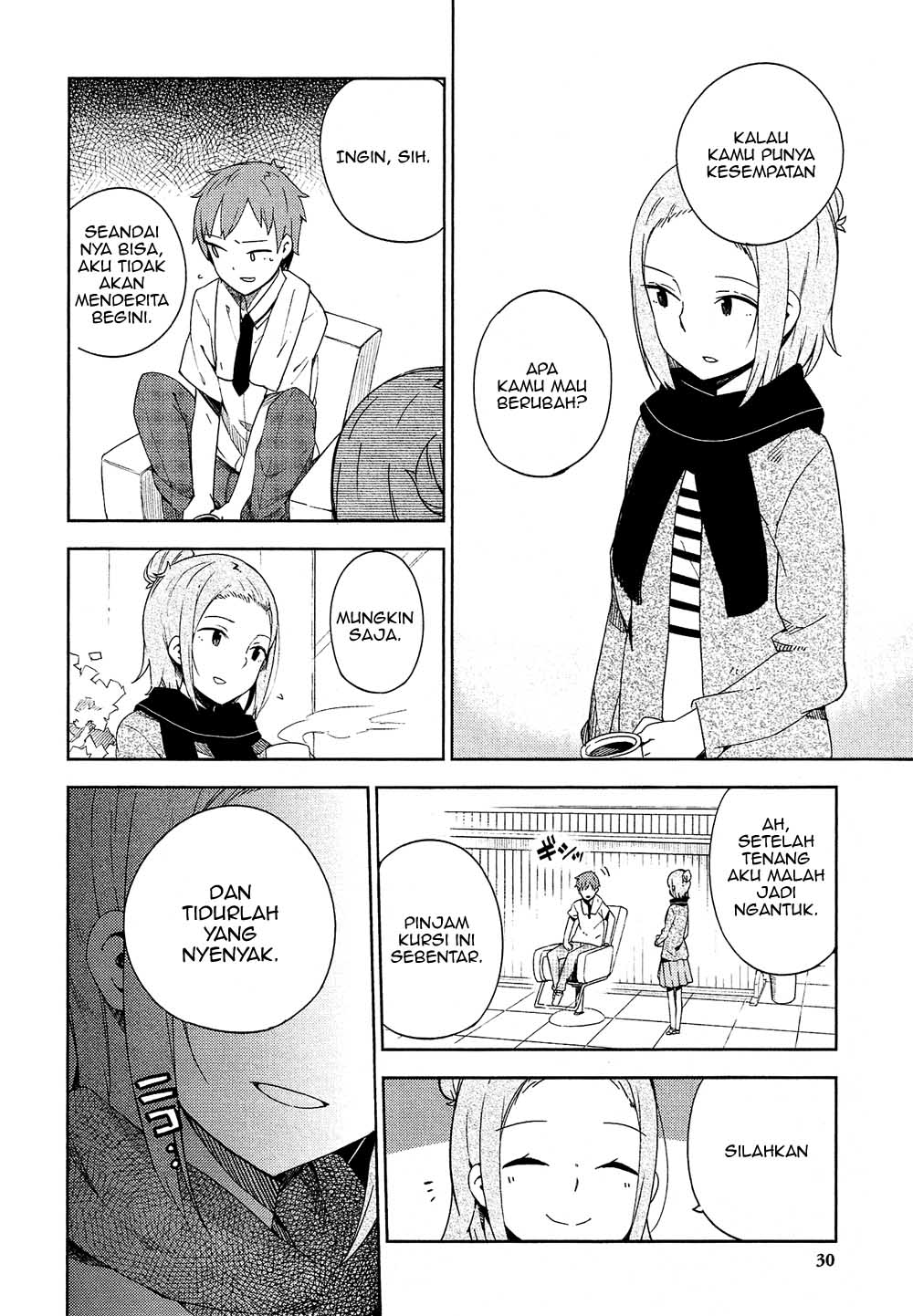 Ookami Shounen wa Kyou mo Uso wo Kasaneru Chapter 1 - halaman 33