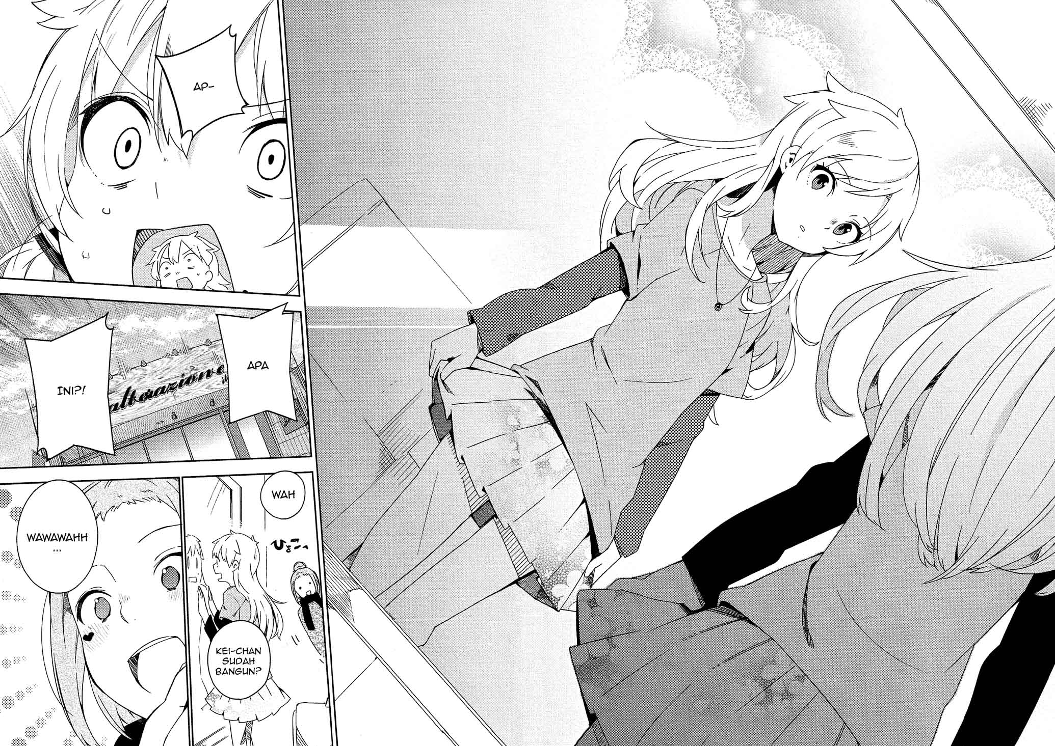 Ookami Shounen wa Kyou mo Uso wo Kasaneru Chapter 1 - halaman 35