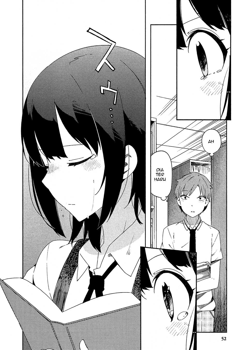 Ookami Shounen wa Kyou mo Uso wo Kasaneru Chapter 1 - halaman 54