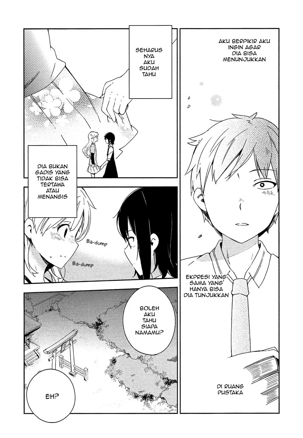 Ookami Shounen wa Kyou mo Uso wo Kasaneru Chapter 1 - halaman 55