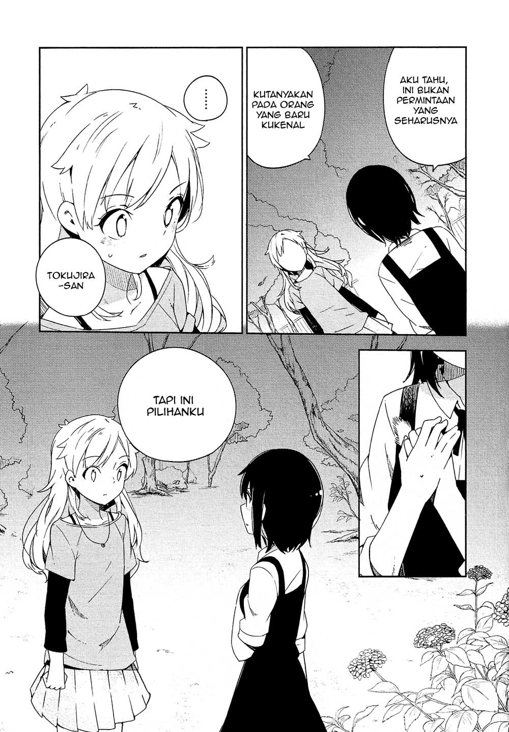 Ookami Shounen wa Kyou mo Uso wo Kasaneru Chapter 1 - halaman 57